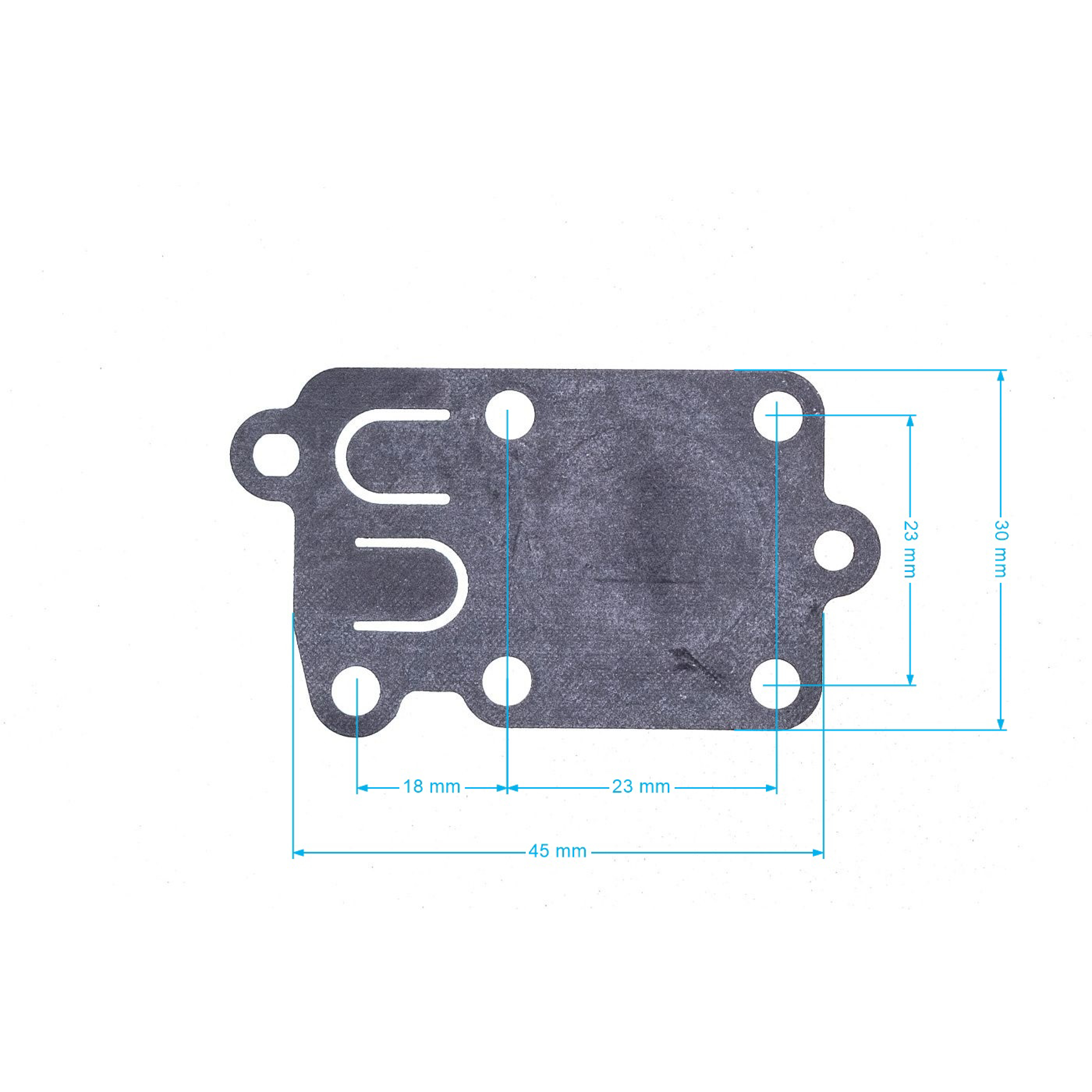 Membrána karburátoru pro motory Briggs & Stratton (OEM 270026 272538 272538S)