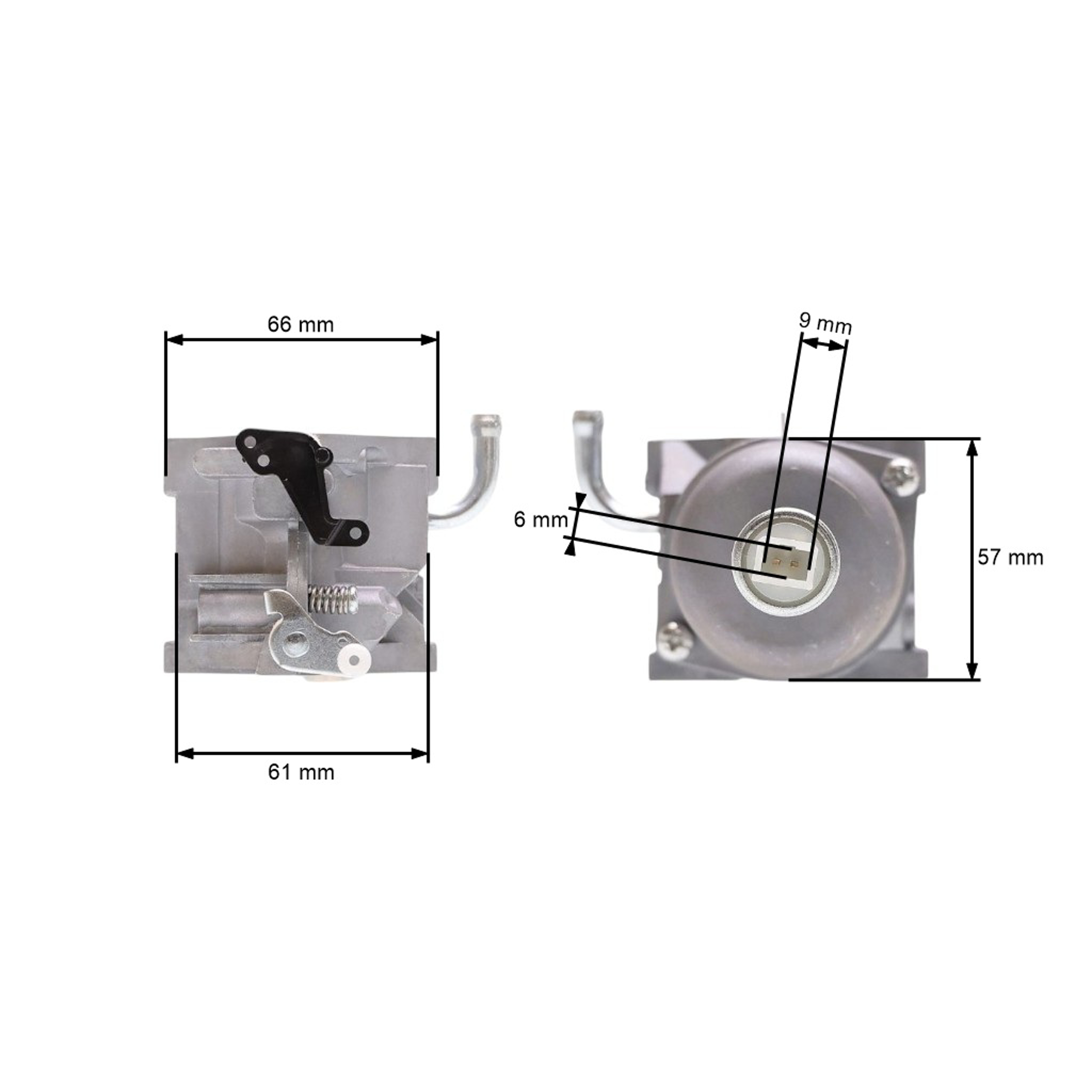 Karburátor pro motory Briggs & Stratton (OEM 591731 796109 594593 590400 796078 498811 794161 795477 4u8 - 31H777 - 796109)