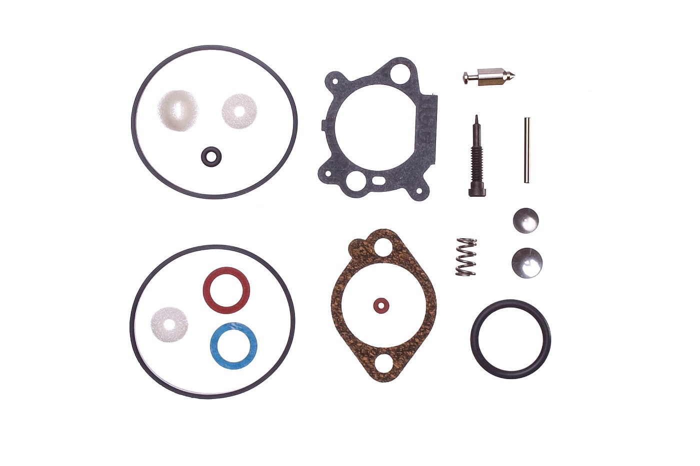 Opravárenská sada karburátoru pro motory Briggs & Stratton (OEM 498261 398183 490937 492495 493762 498260)