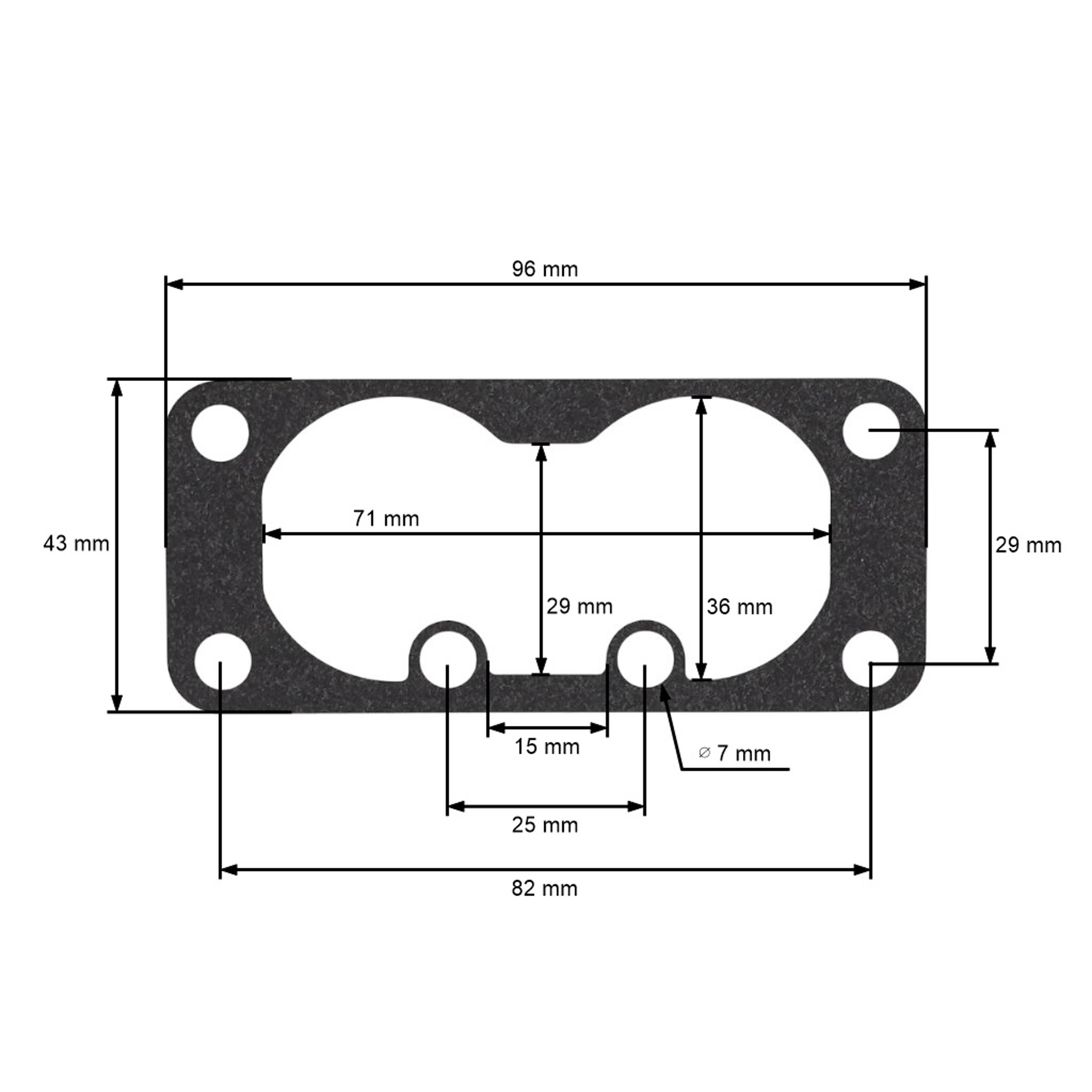 Karburátor pro motory Briggs & Stratton V-Twin 20,0 PS - 25,0 PS (OEM 799230 699709 499804)