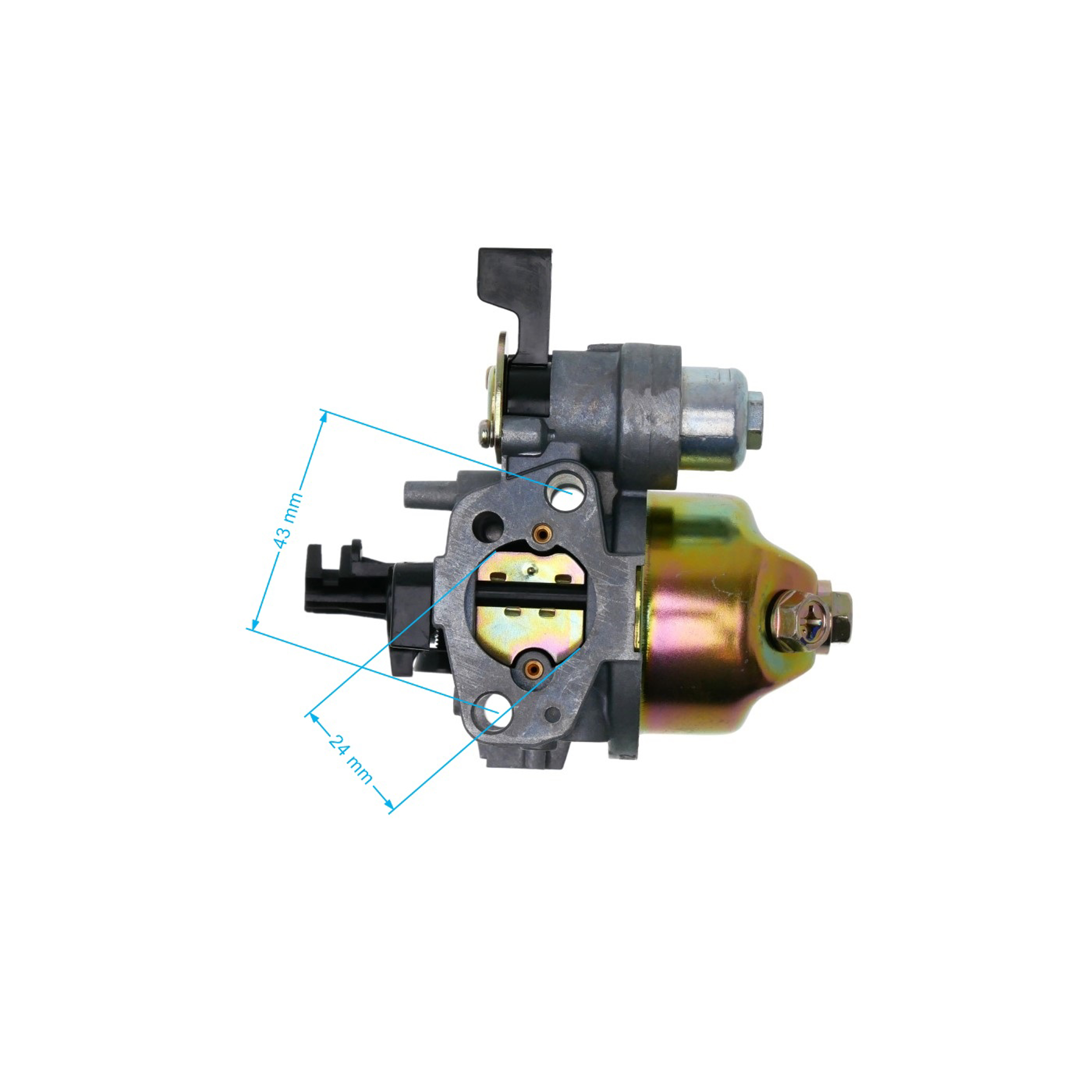 Karburátor pro motory Honda GX140 GX160 GX200 výkon 5,5 PS - 6,5 PS (OEM 16100-ZH8-W61 16100-ZH7-W51)
