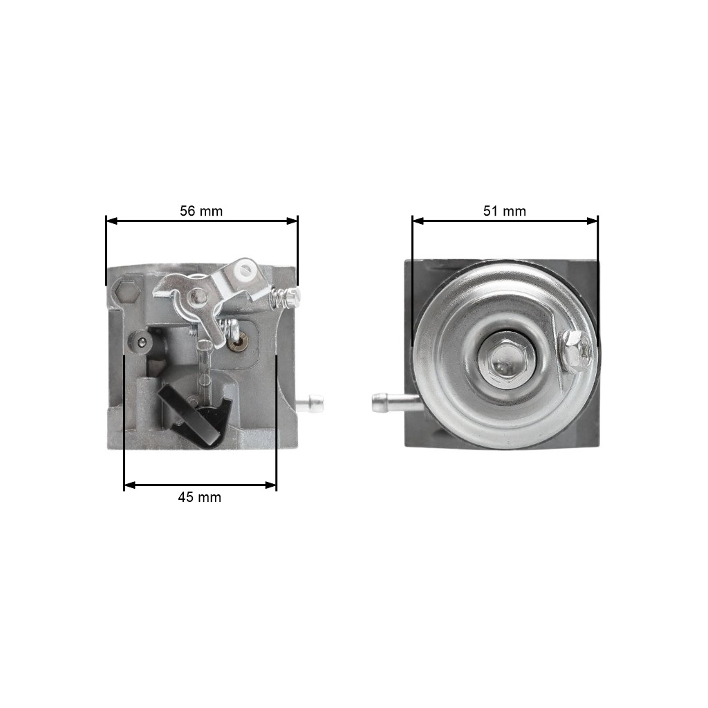 Karburátor pro motory Honda GCV135 GC135 GCV160 GCV160A GCV160LA GCV160LAO GCV160LE HRB216 HRT216 (OEM 16100-Z0L-023)