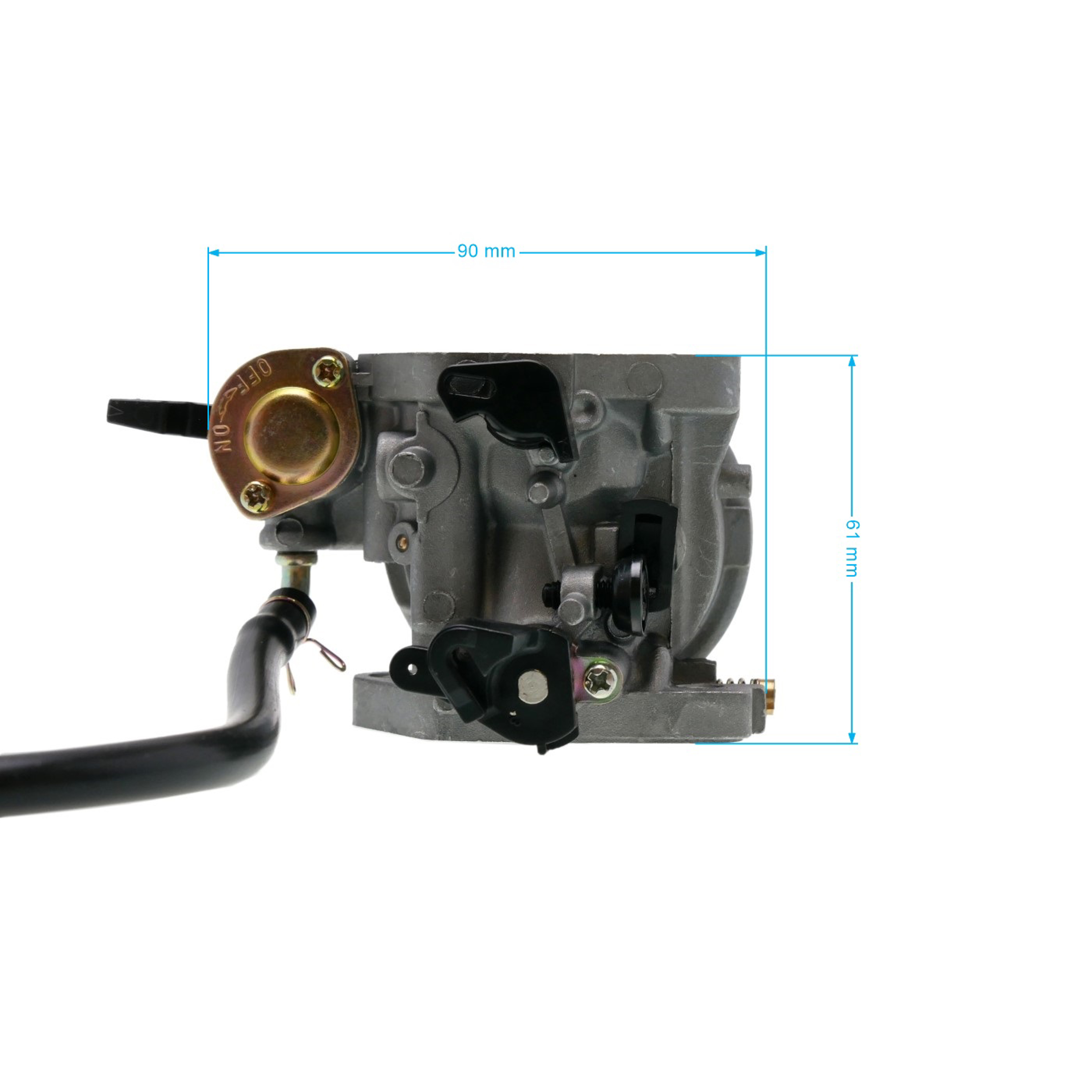 Karburátor pro motory Honda GX240 GX270 výkon 8,0 PS - 9,0 PS (OEM 16100ZE2W71 1616100ZH9 16100-ZE2-W71 16100-ZH9-W21 1616100-ZH9-820)