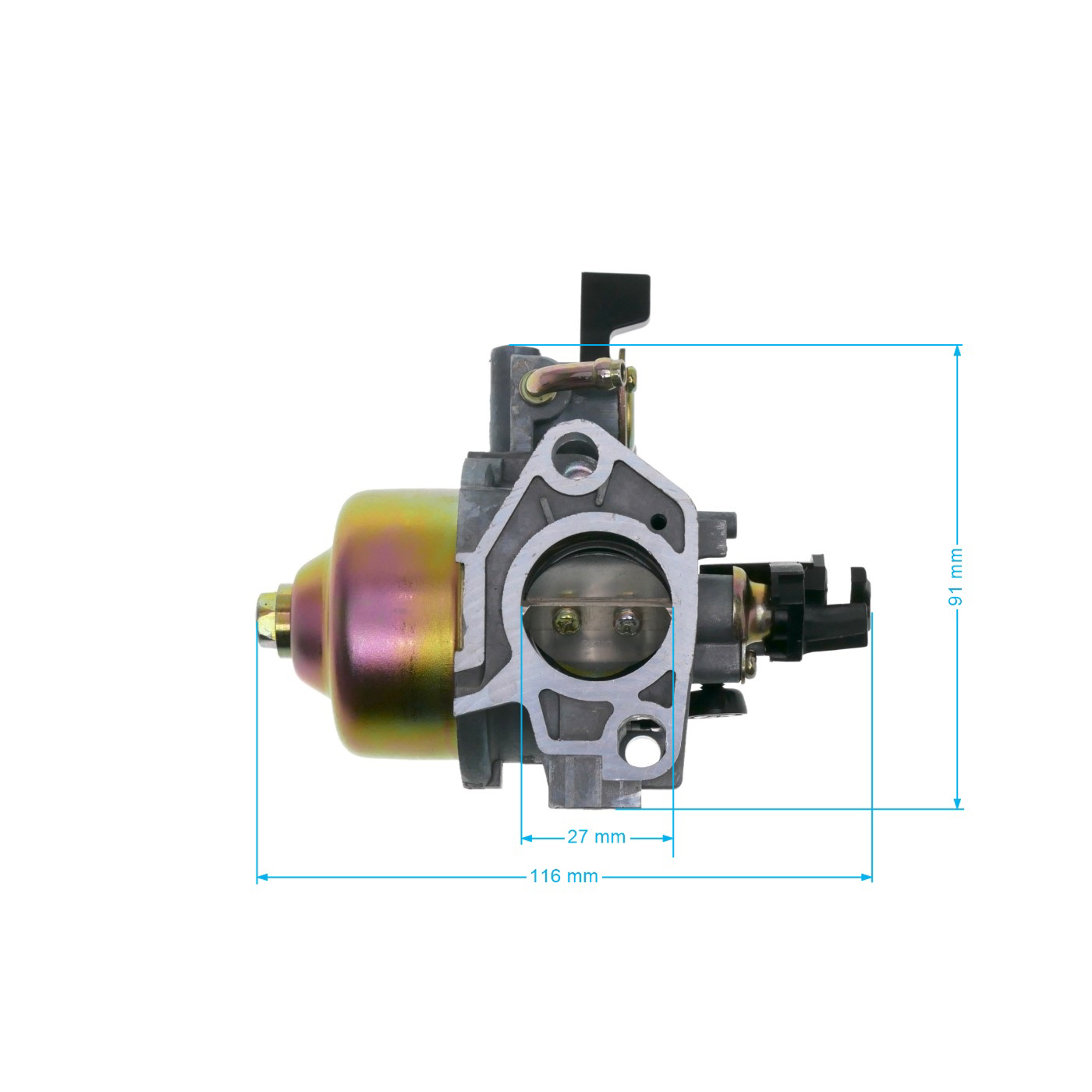Karburátor pro motory Honda GX340 GX390 výkon 11,0 PS - 13,0 PS (OEM 16100ZF6V01 16100-ZF6-V01 16100-ZF6-V00 16100-ZF2-V00 16100-ZF2-V01)