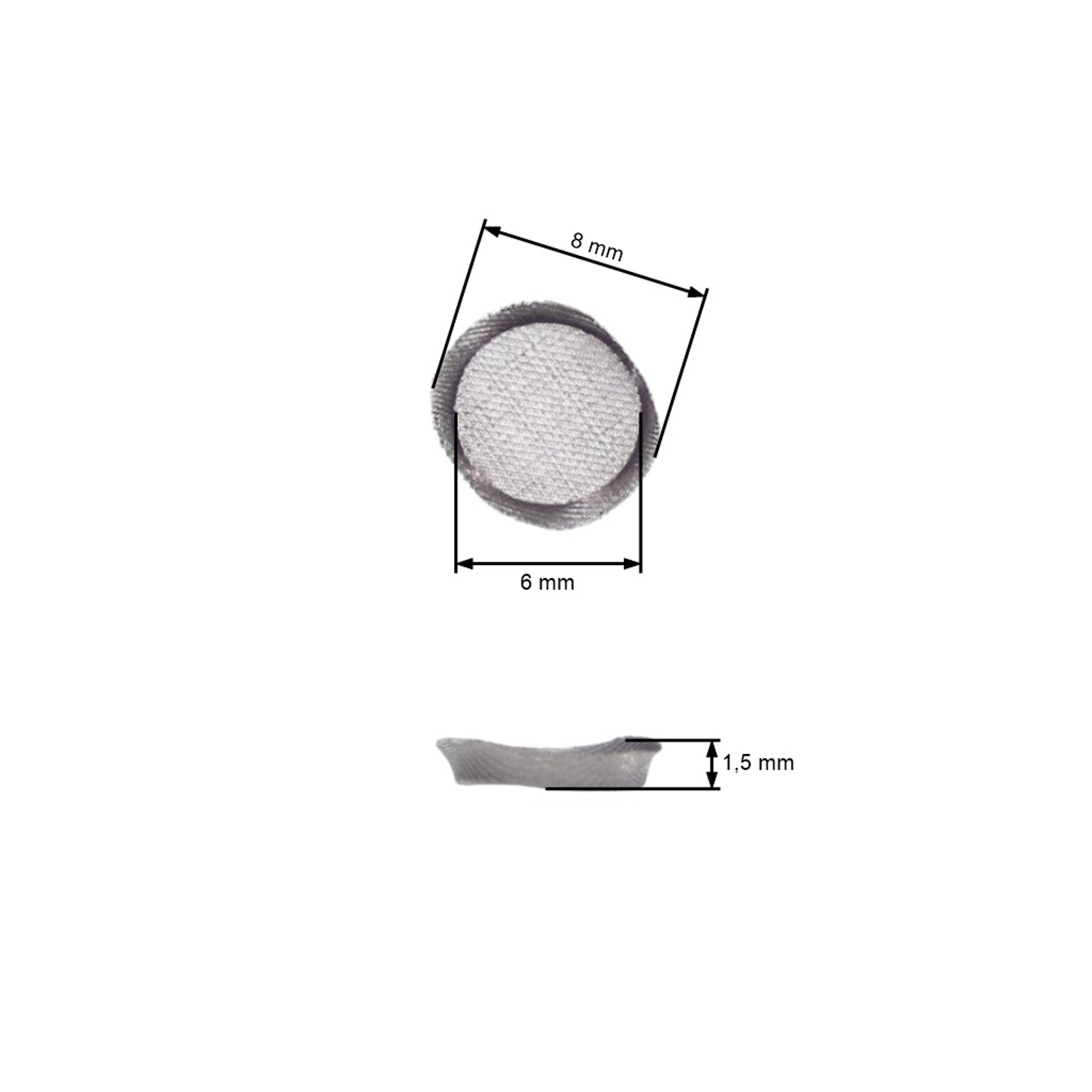 Sada 10 filtrů karburátoru Tillotson (OEM 95-177)