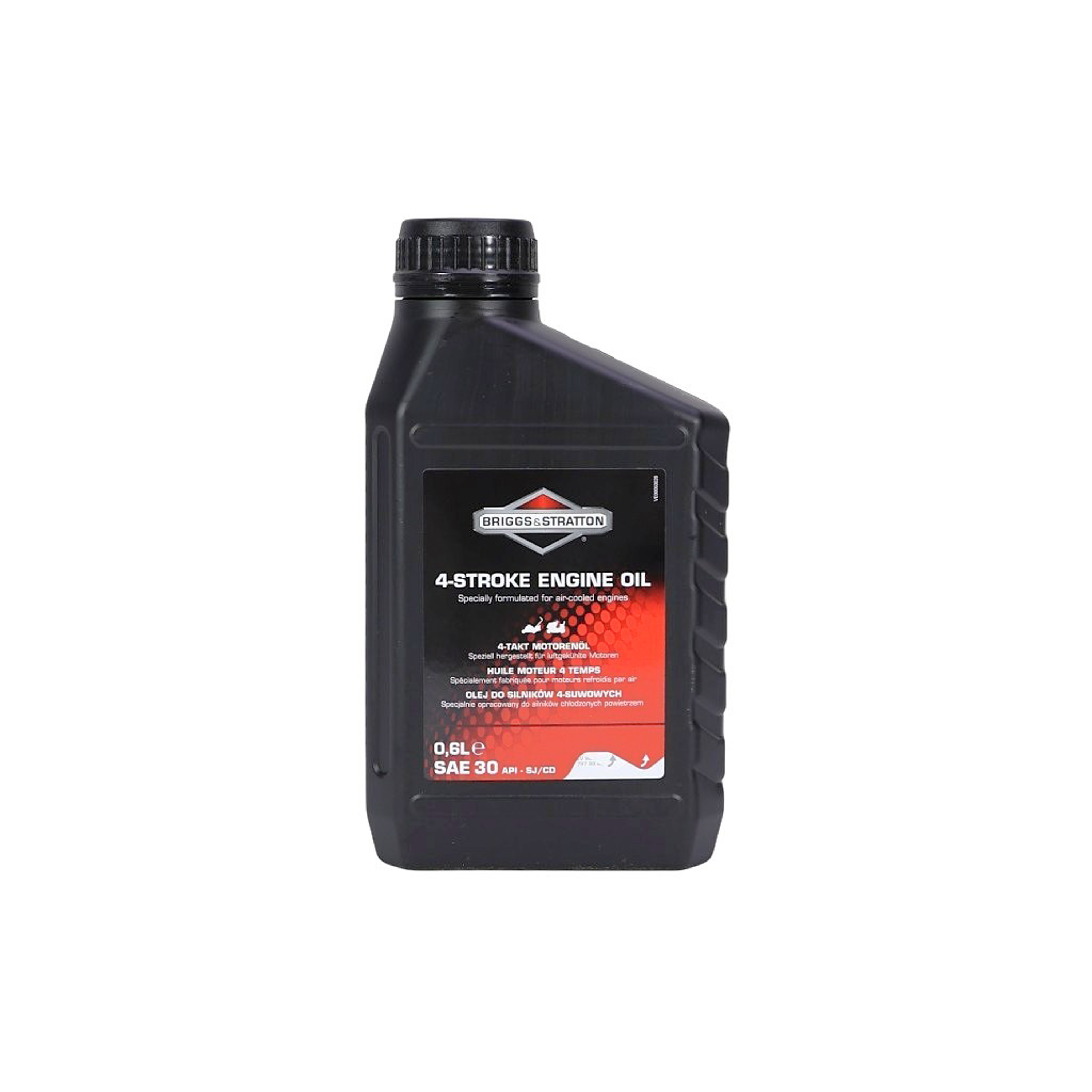 Motorový olej Briggs & Stratton SAE 30 0,6 l pro čtyřtaktní zahradní techniku (OEM 100005E)