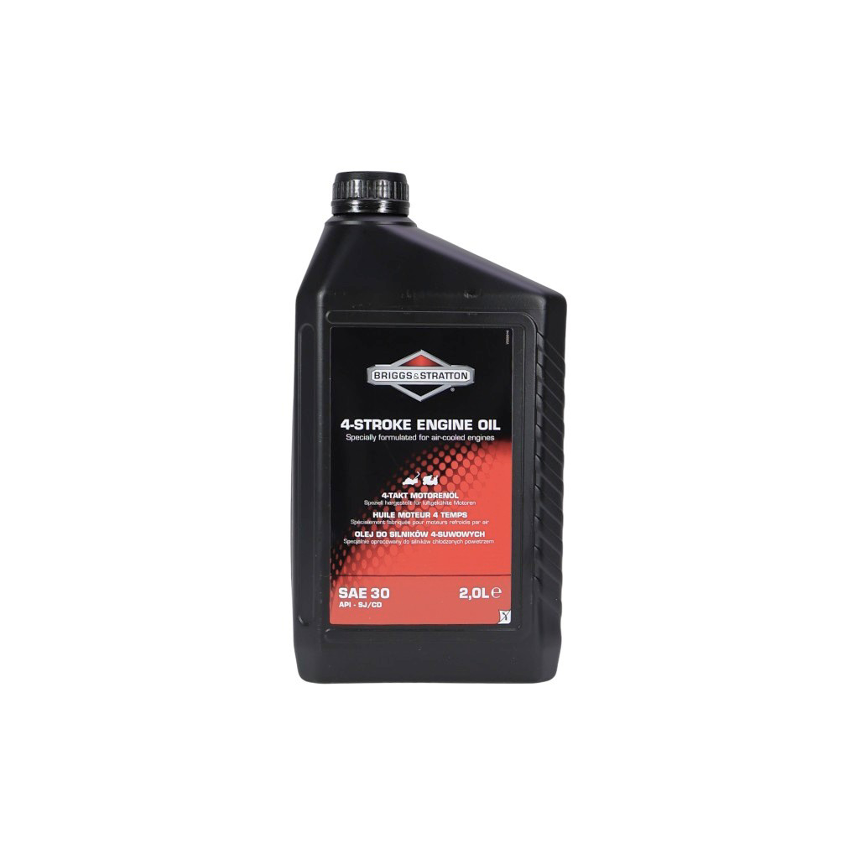 Motorový olej Briggs & Stratton SAE 30 2 l pro čtyřtaktní zahradní techniku (OEM 100008E)
