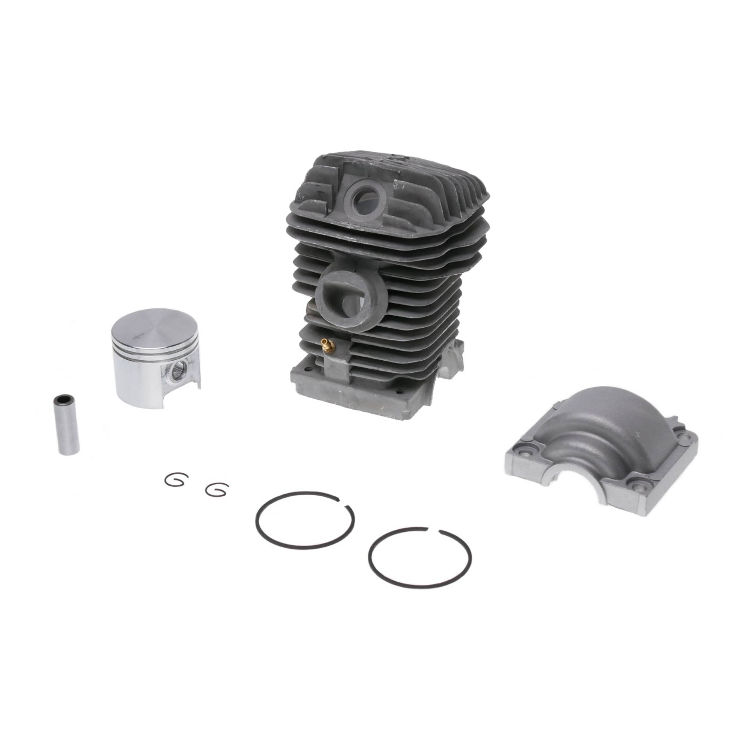 Kompletní válec s pístem a spodním krytem pro motorové pily Stihl 025 MS250 42,5 mm (OEM 11230201209 11230212500)