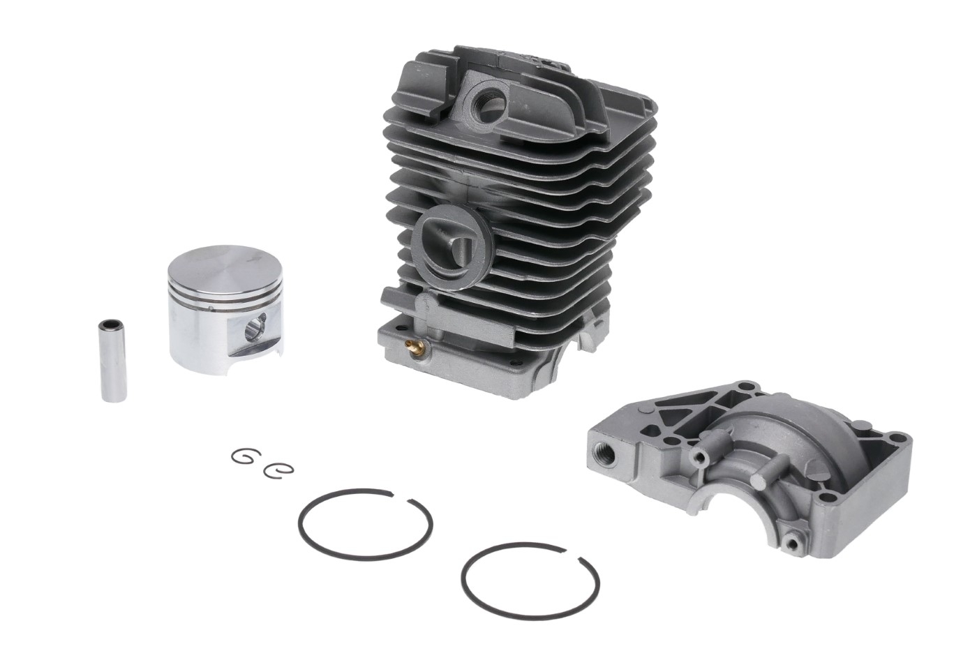 Kompletní válec s pístem a spodním krytem pro motorové pily Stihl 029 MS290 46 mm (OEM 11270201210 11270212500)