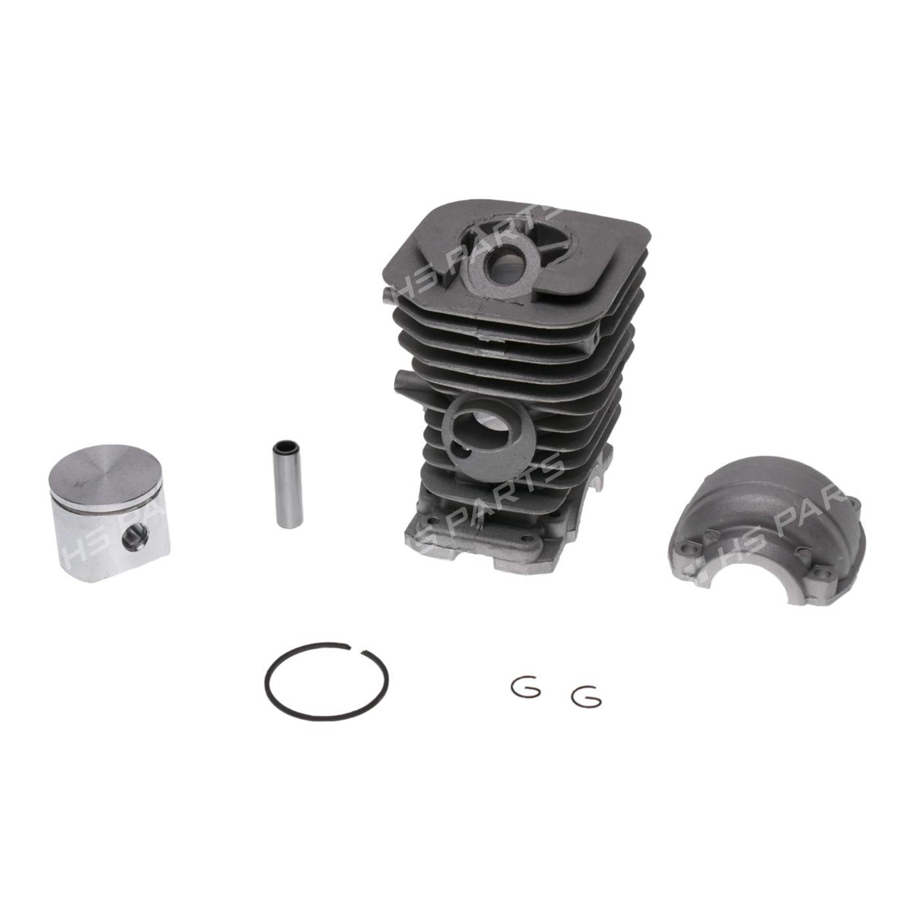 Kompletní válec s pístem a spodním krytem pro motorové pily Husqvarna 136 137 141 Jonsered 2036 2040 CS2040 38 mm (OEM 530069940 530049794)
