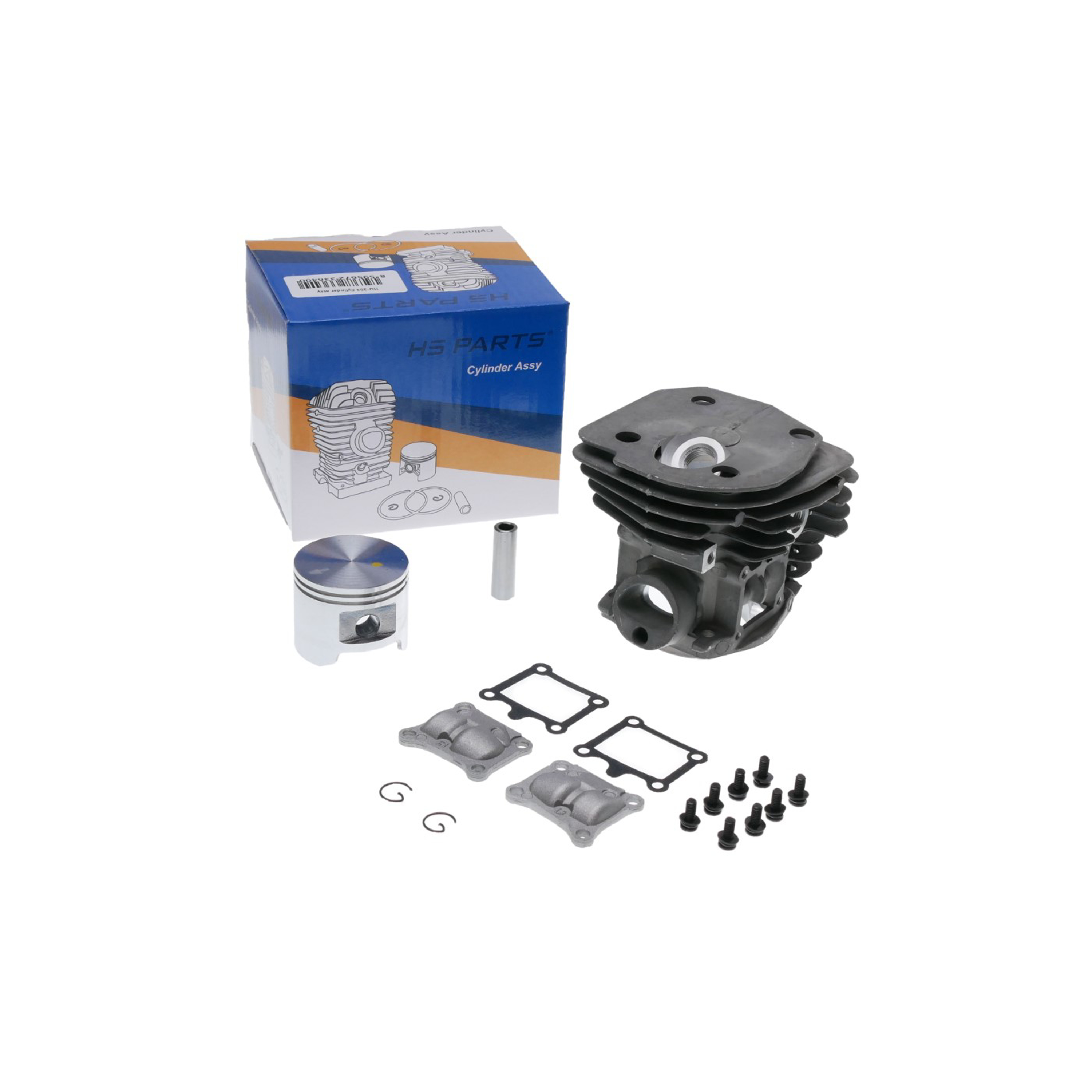 Kompletní válec s pístem pro motorové pily Husqvarna 346XP 350 351 353 Jonsered 2150 CS2150 CS2147 CS2152 45 mm (OEM 537253102)