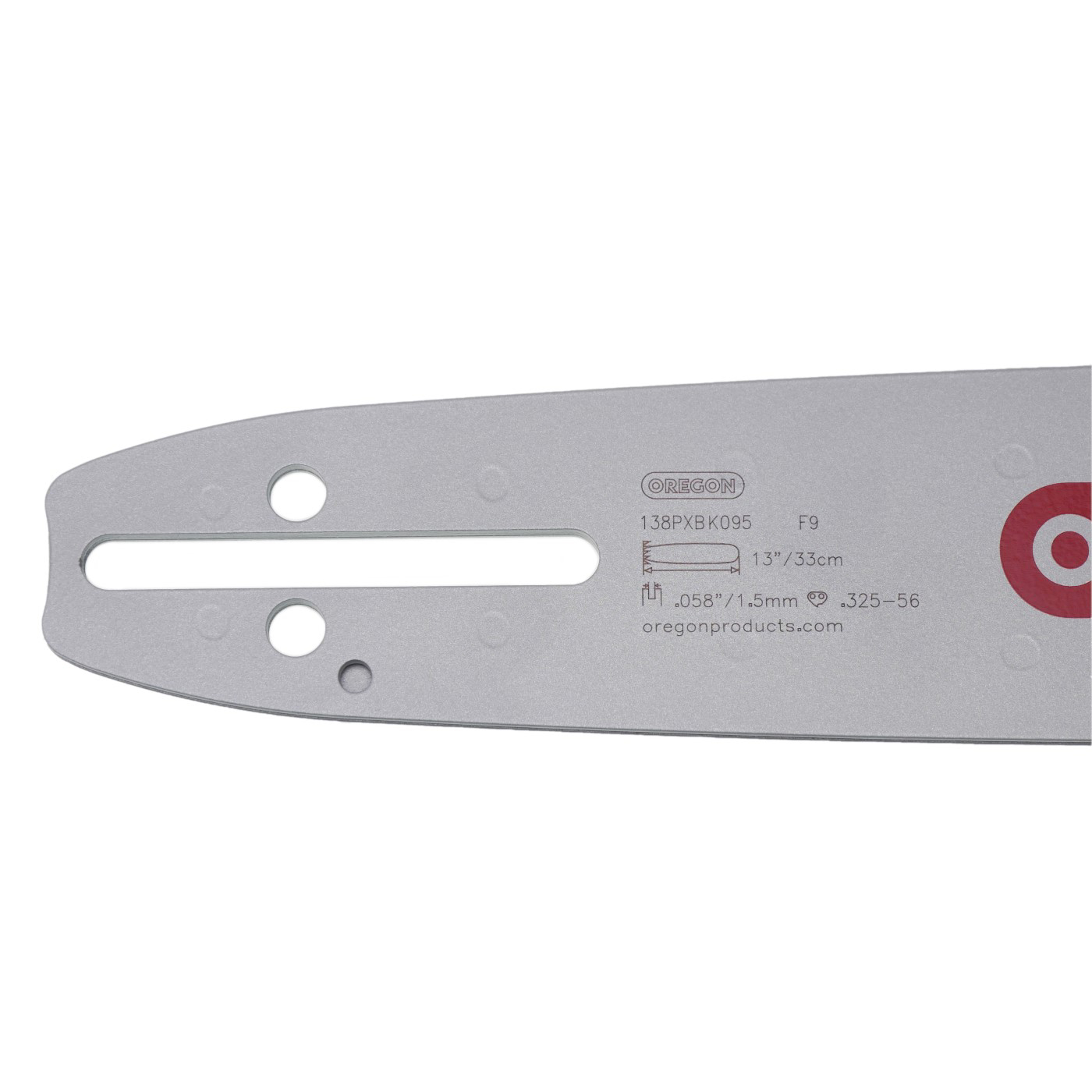 Oregon vodící lišta AdvanceCut 13" (33 cm) .325" .058" (1,5 mm) pro Husqvarna 36 45 55 136 154 254 257 262 345 346 357 435 445 460 Jonsered 2054 2152 2155 CS2149W Dolmar 109 111 112 116 Oleomac 938 946 947 952 962 Solo 639 644 650 665