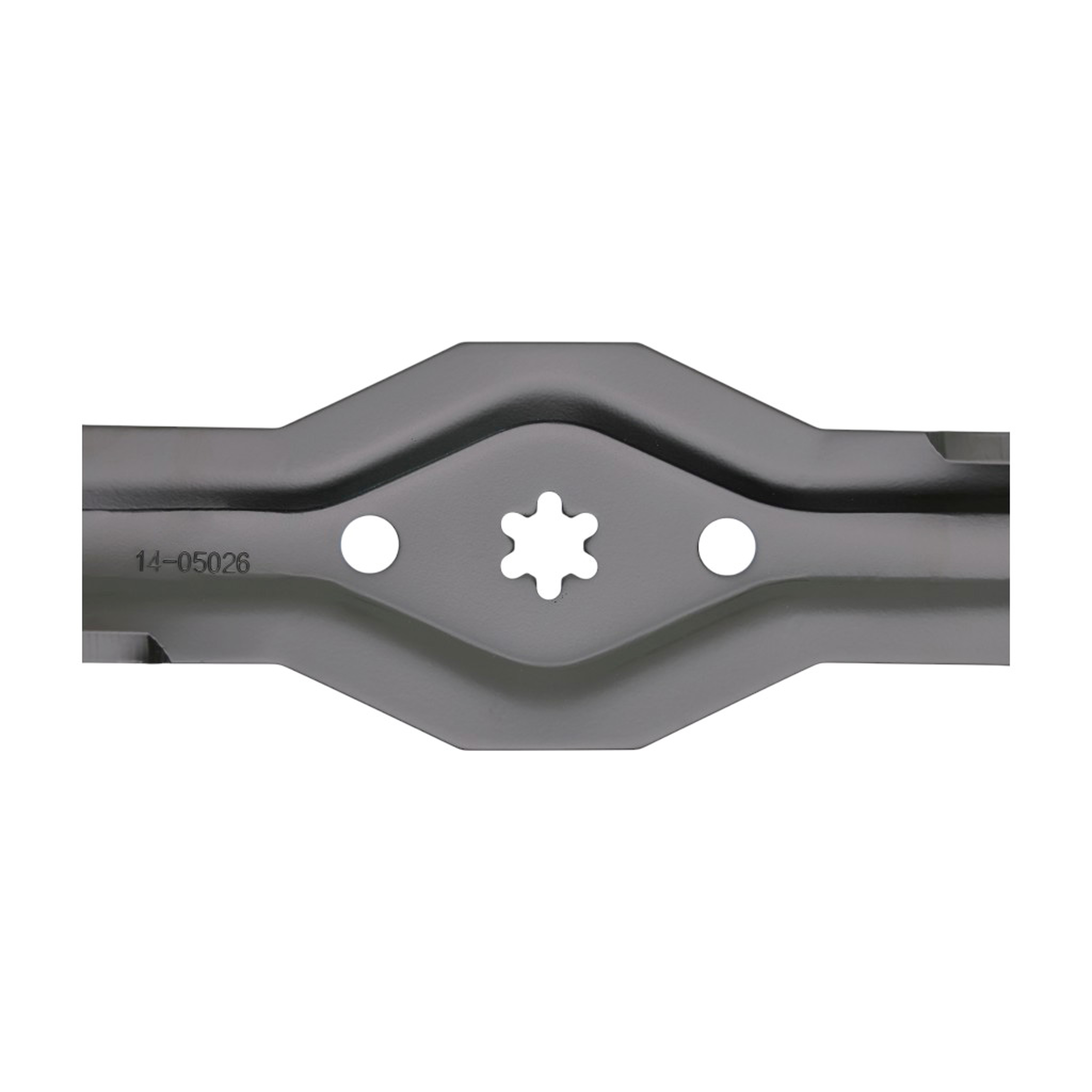 Žací nůž 46,2 cm (18") pravý se sběrem pro zahradní traktory Husqvarna Jonsered Partner McCulloch Poulan Weedeater (OEM 532186386)