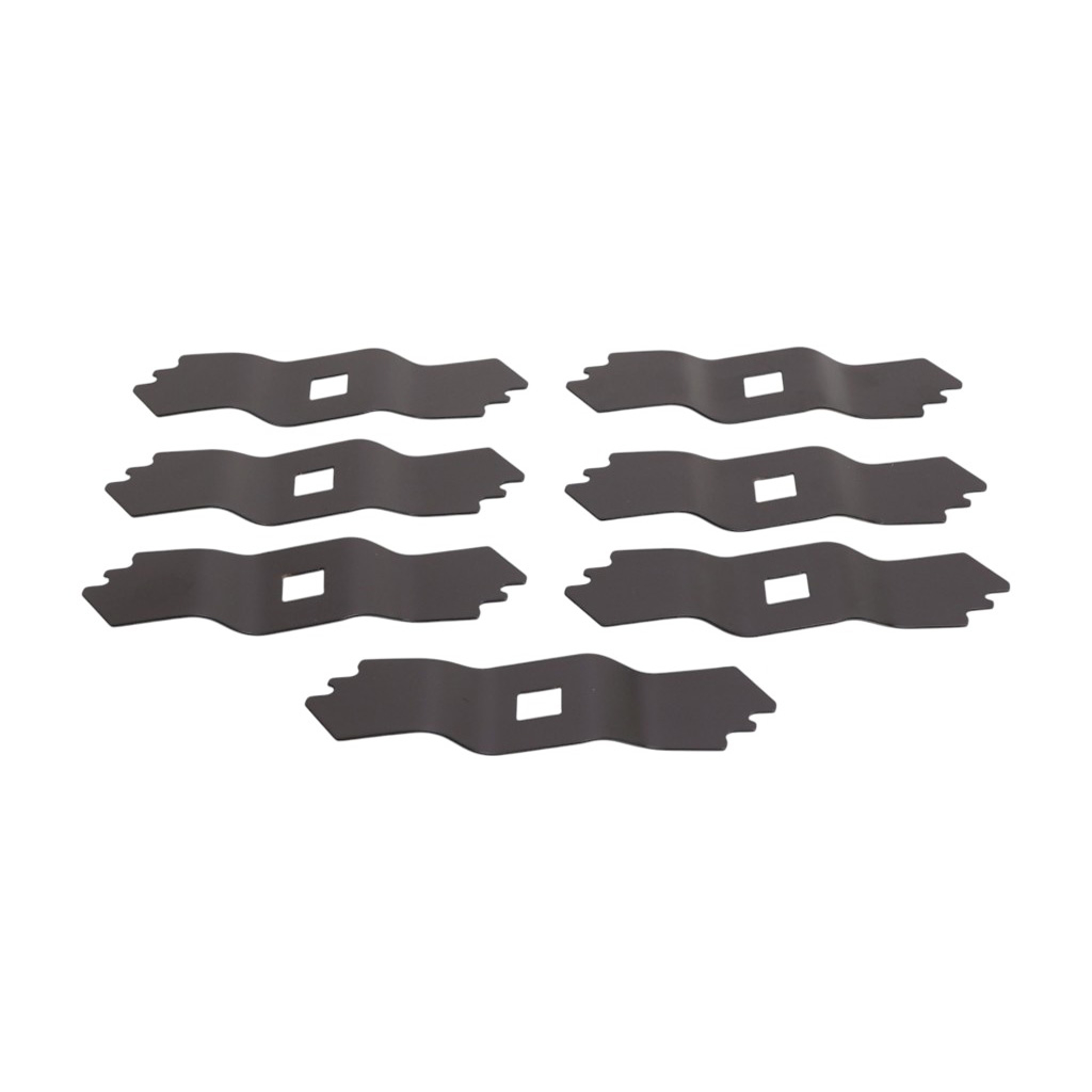 Sada 7 nožů 15,7 cm (6") pro vertikutátory Al-KO Alko 32 E 32 VLE 38 E 38 VLE 38 VLB 38 P Brill (OEM 474393 462219 460203 460773 28 VE/RL)