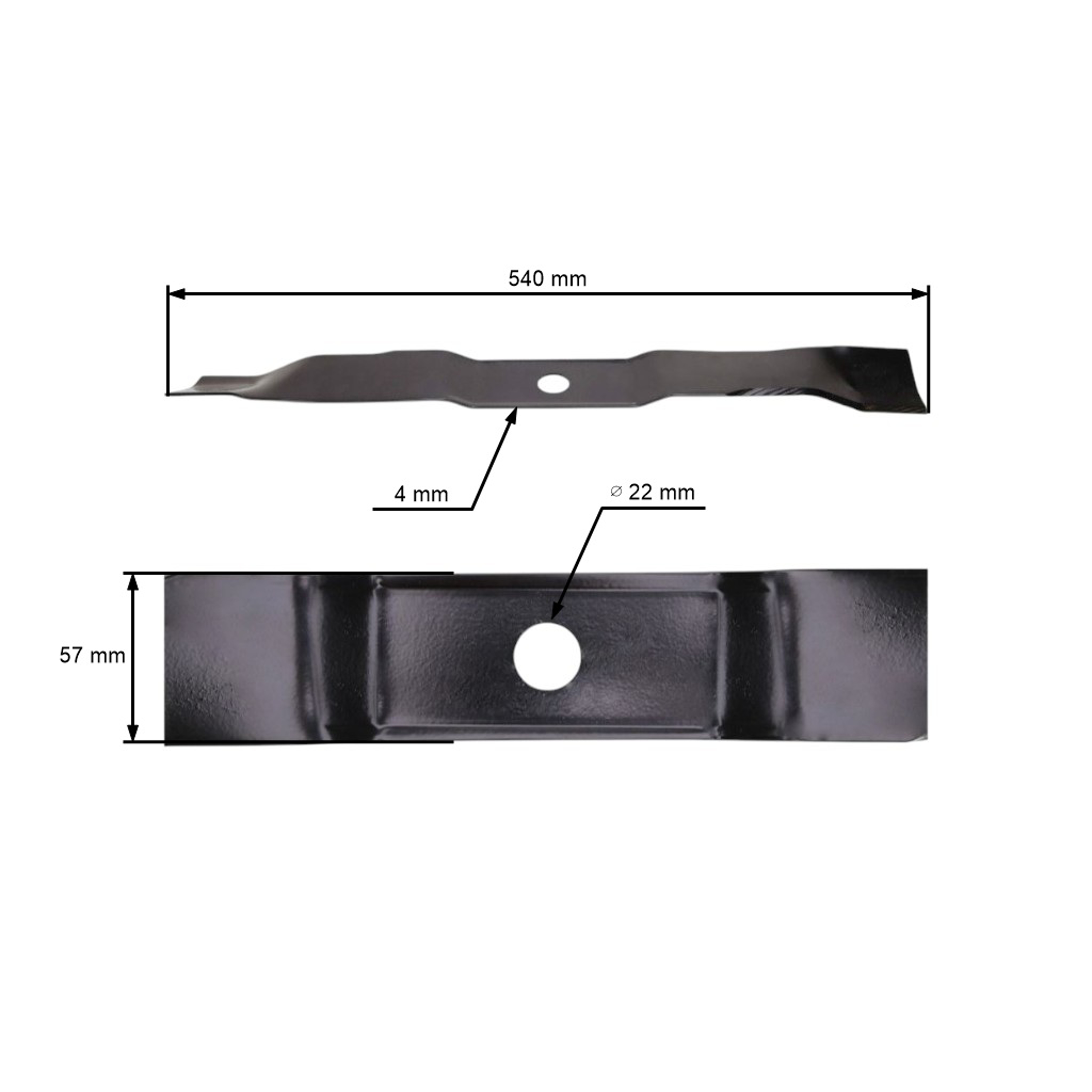 Mulčovací nůž 54 cm (21") pro zahradní traktory Murray (OEM 095100E701A)