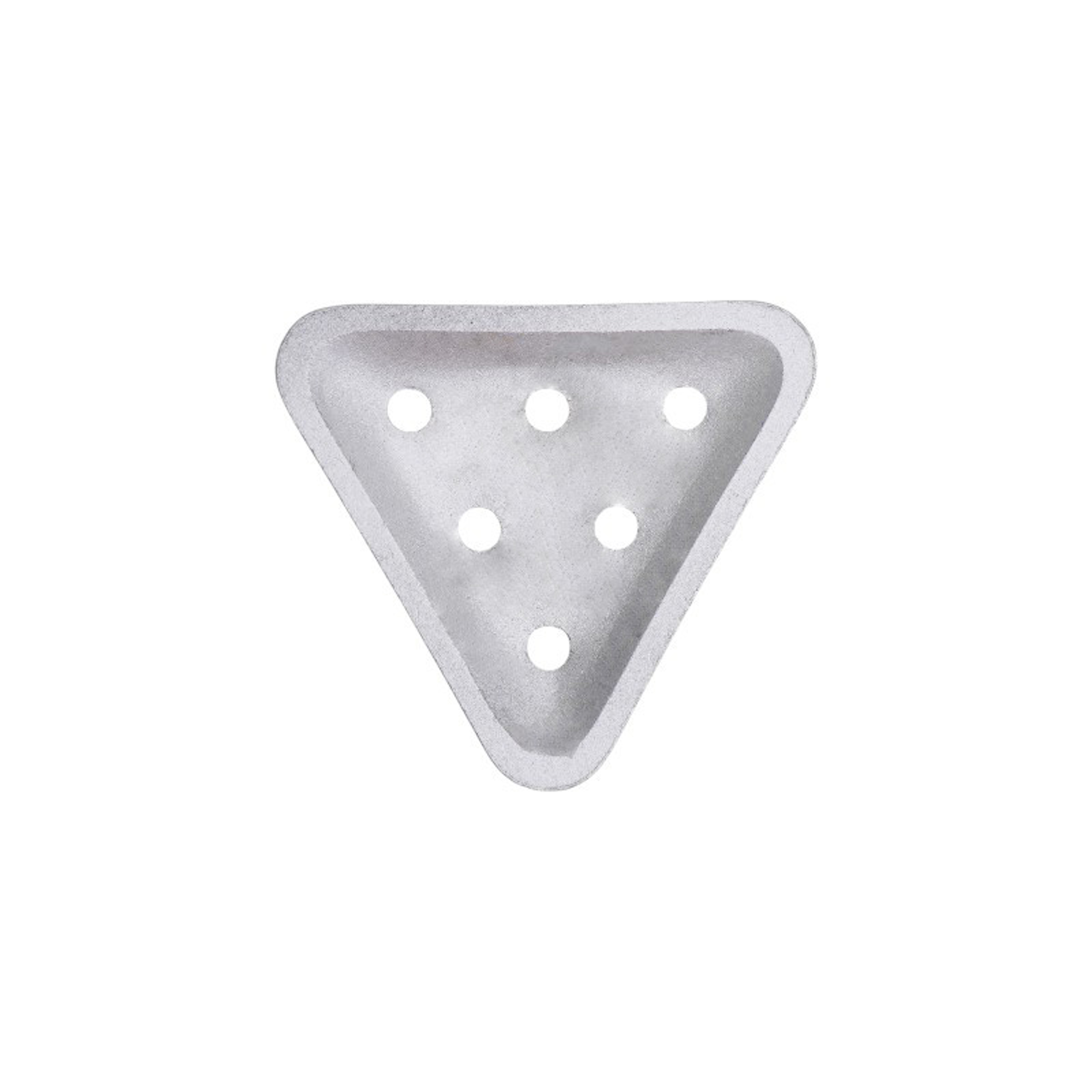 Trojúhelníkový nůž 6,9 cm (3") pro motorové sekačky Wolf Kynast (OEM 4111 081 WL4111081 WL4111 081)