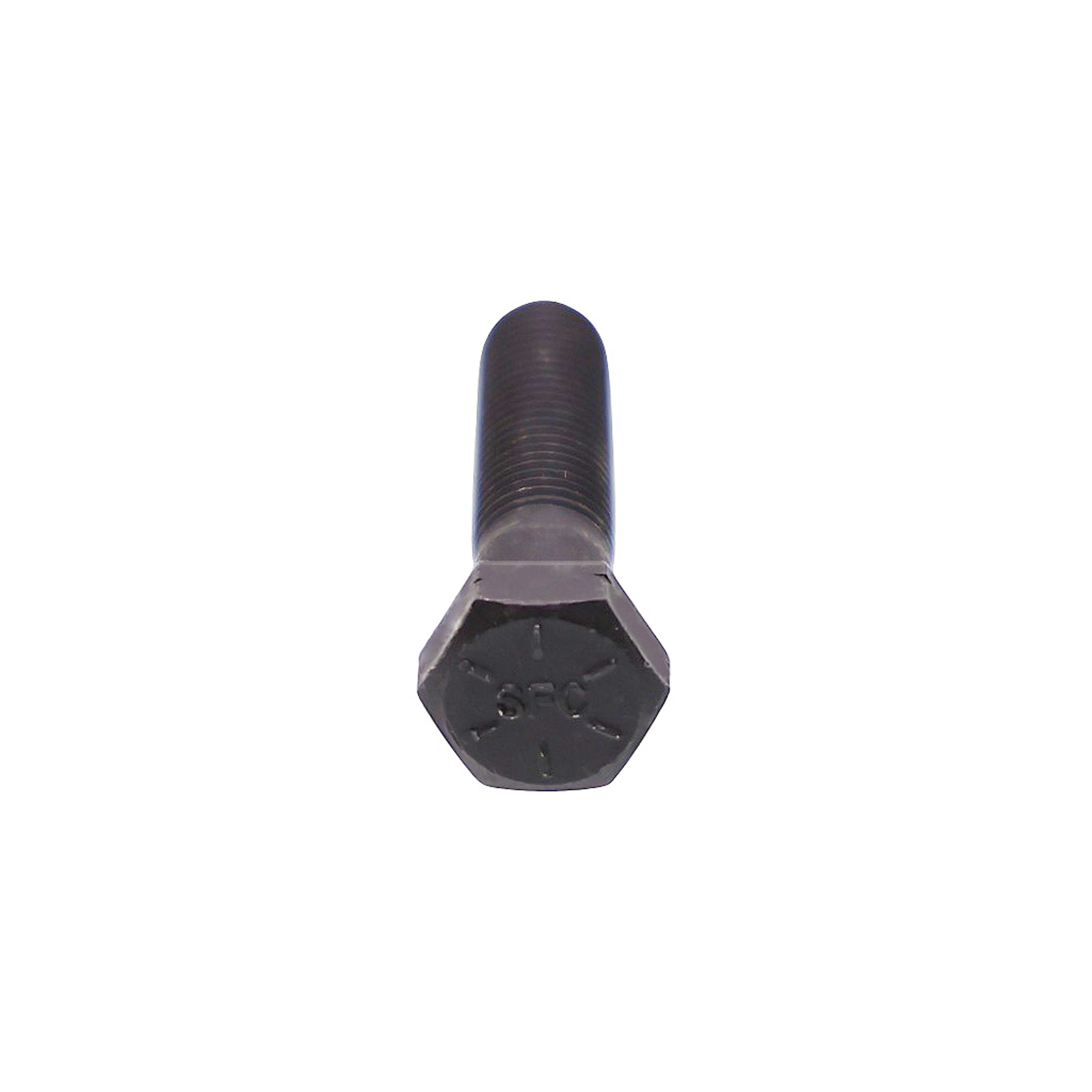 Šroub žacího nože jemný závit UNF 3/8" x 1-1/2" pro motorové sekačky a zahradní traktory celková délka 43,55 mm průměr 9,40 mm