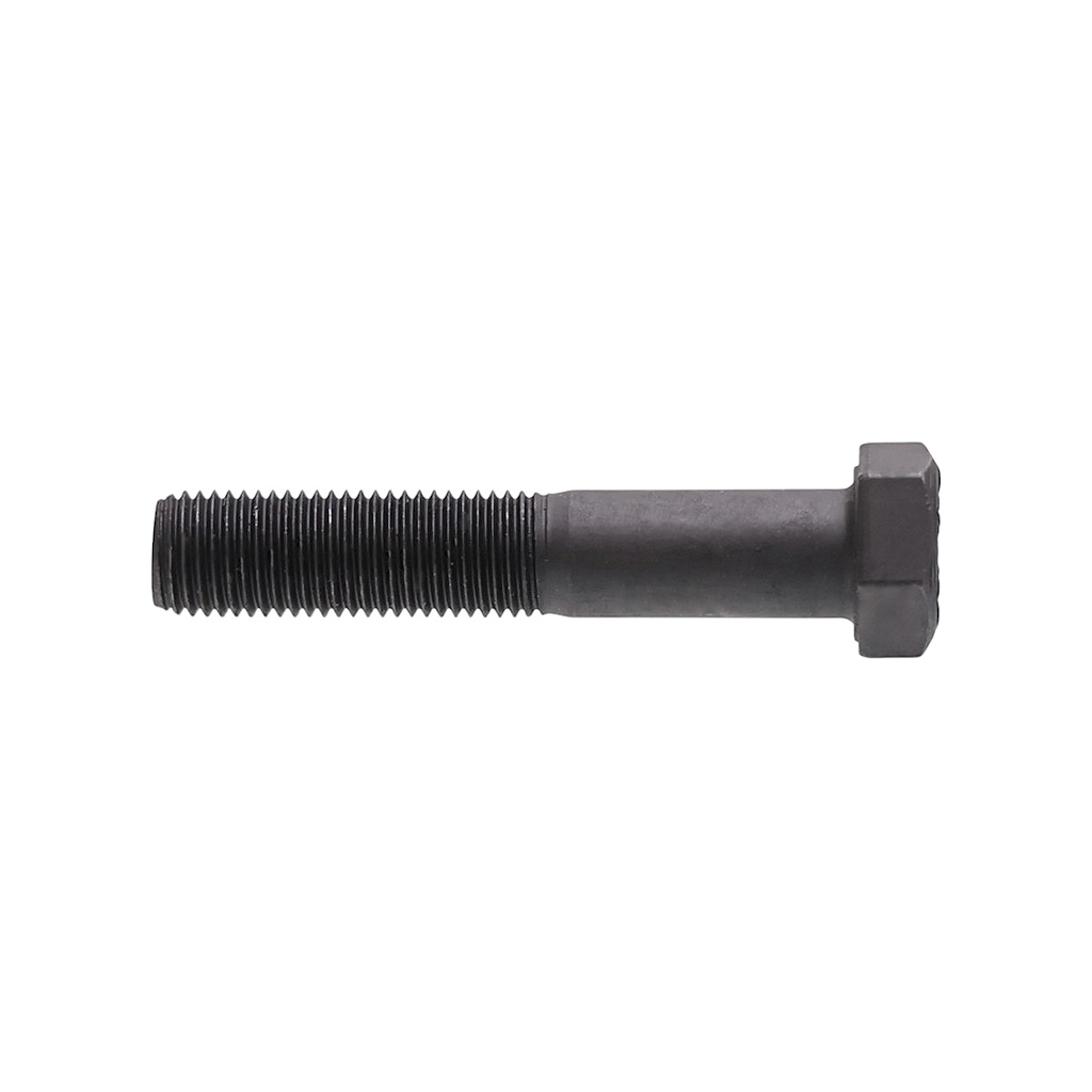 Šroub žacího nože jemný závit UNF 3/8" x 2" pro motorové sekačky a zahradní traktory celková délka 57 mm průměr 9,40 mm