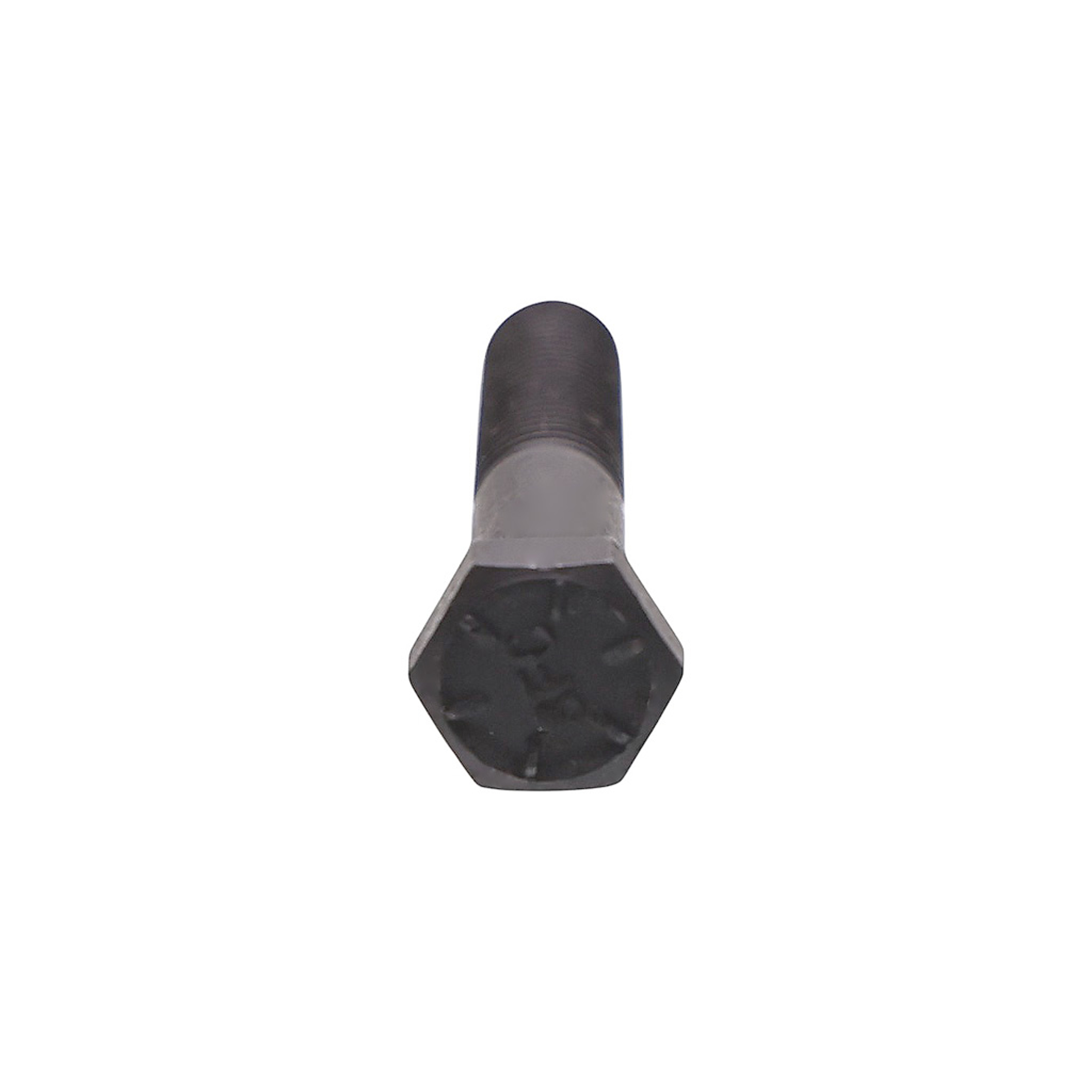 Šroub žacího nože jemný závit UNF 3/8" x 2" pro motorové sekačky a zahradní traktory celková délka 57 mm průměr 9,40 mm