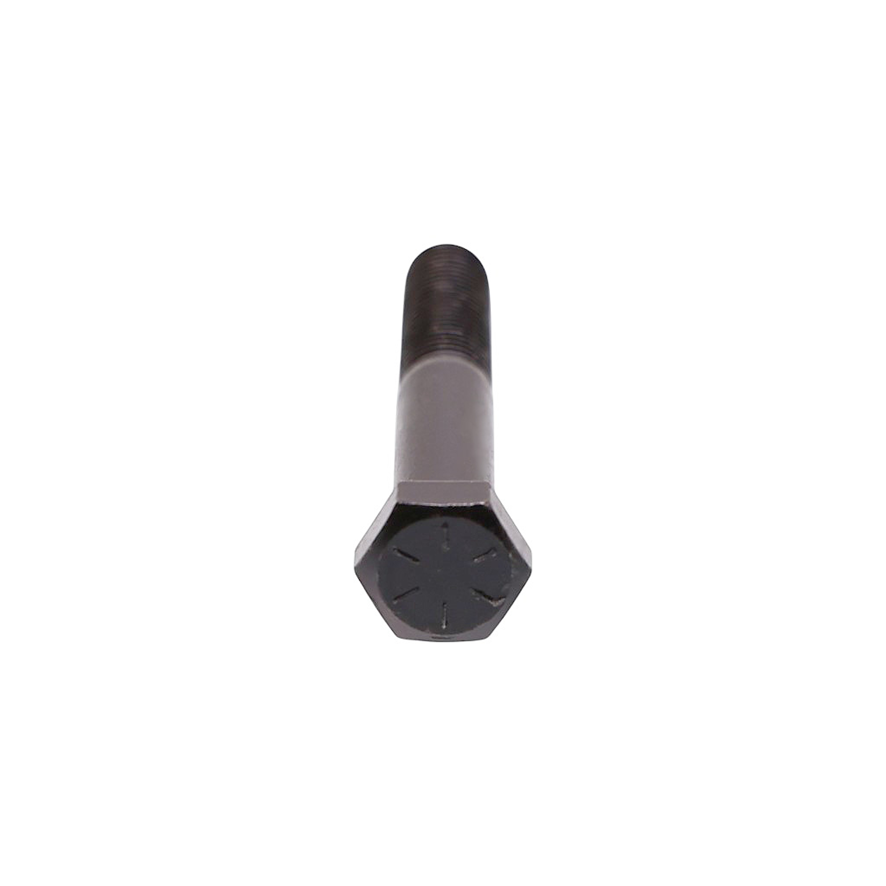 Šroub žacího nože jemný závit UNF 3/8" x 2-1/4" pro motorové sekačky a zahradní traktory celková délka 62 mm průměr 9,40 mm