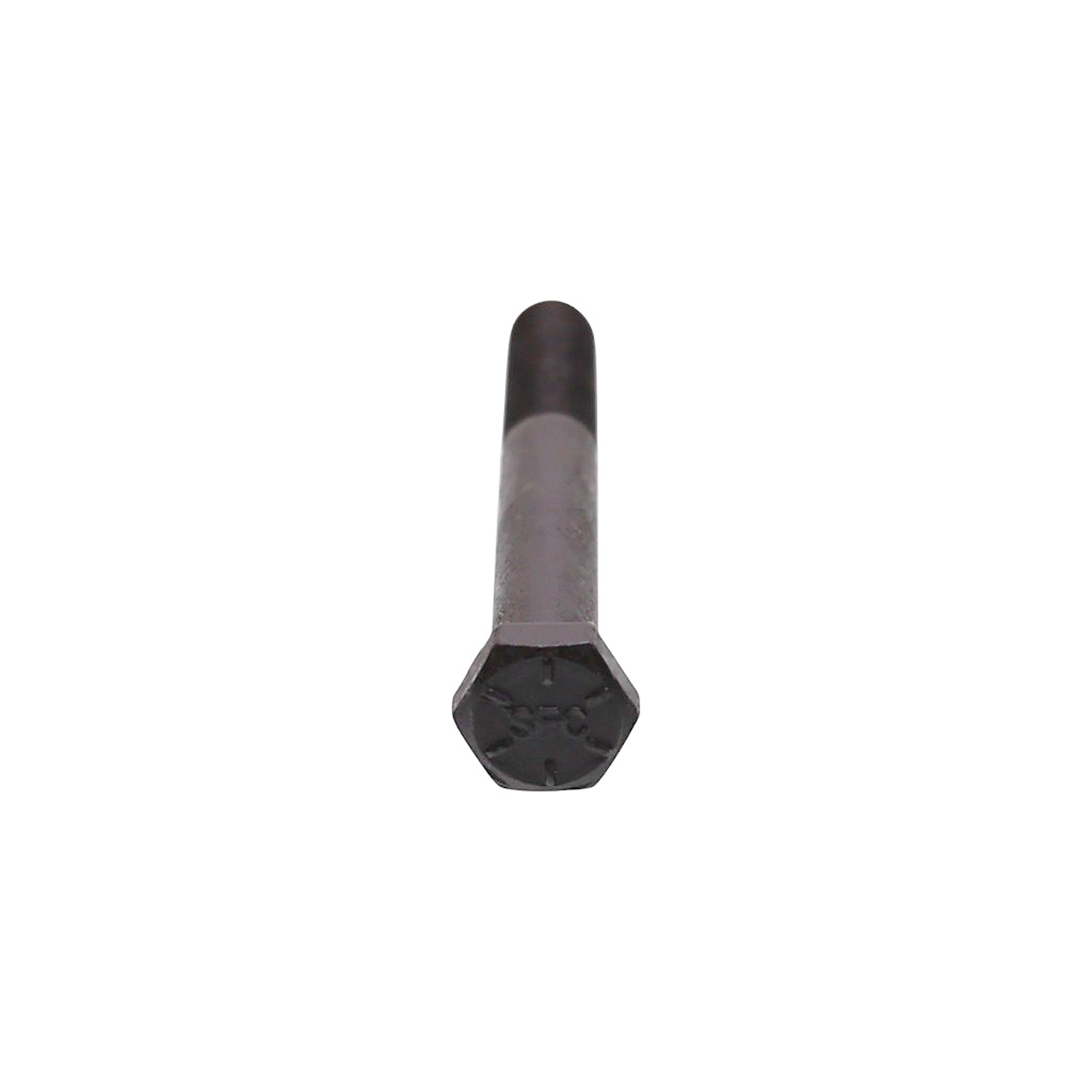 Šroub žacího nože jemný závit UNF 3/8" x 3" pro motorové sekačky a zahradní traktory celková délka 82 mm průměr 9,40 mm
