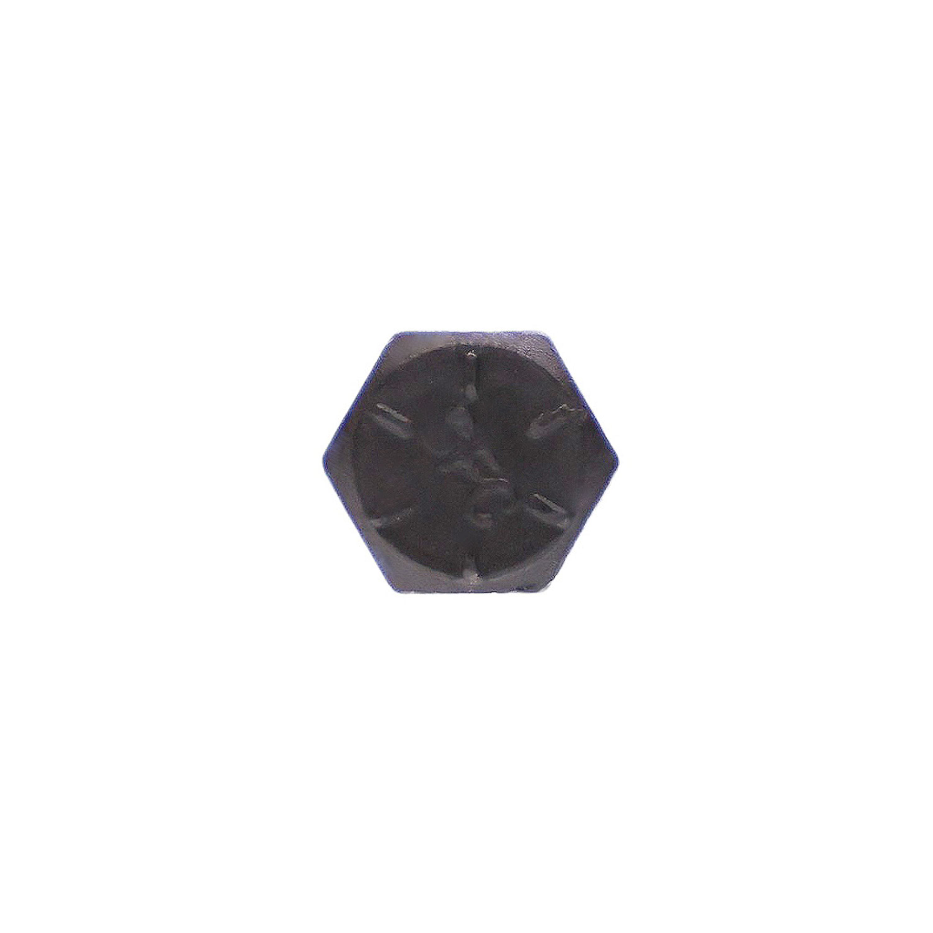 Šroub žacího nože jemný závit UNF 3/8" x 3" pro motorové sekačky a zahradní traktory celková délka 82 mm průměr 9,40 mm