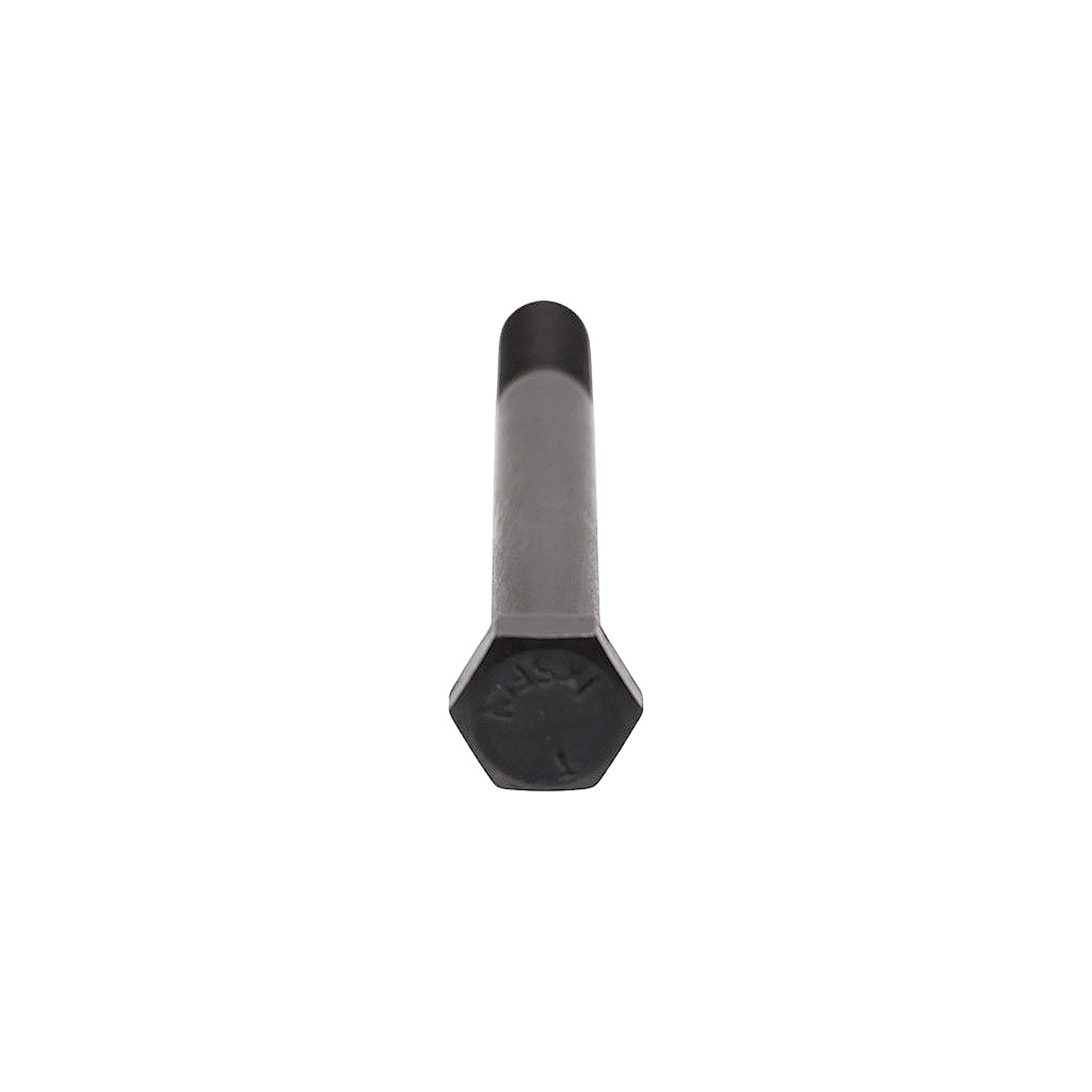 Šroub žacího nože jemný závit UNF 3/8" x 3-1/2" pro motorové sekačky a zahradní traktory celková délka 89 mm průměr 9,40 mm