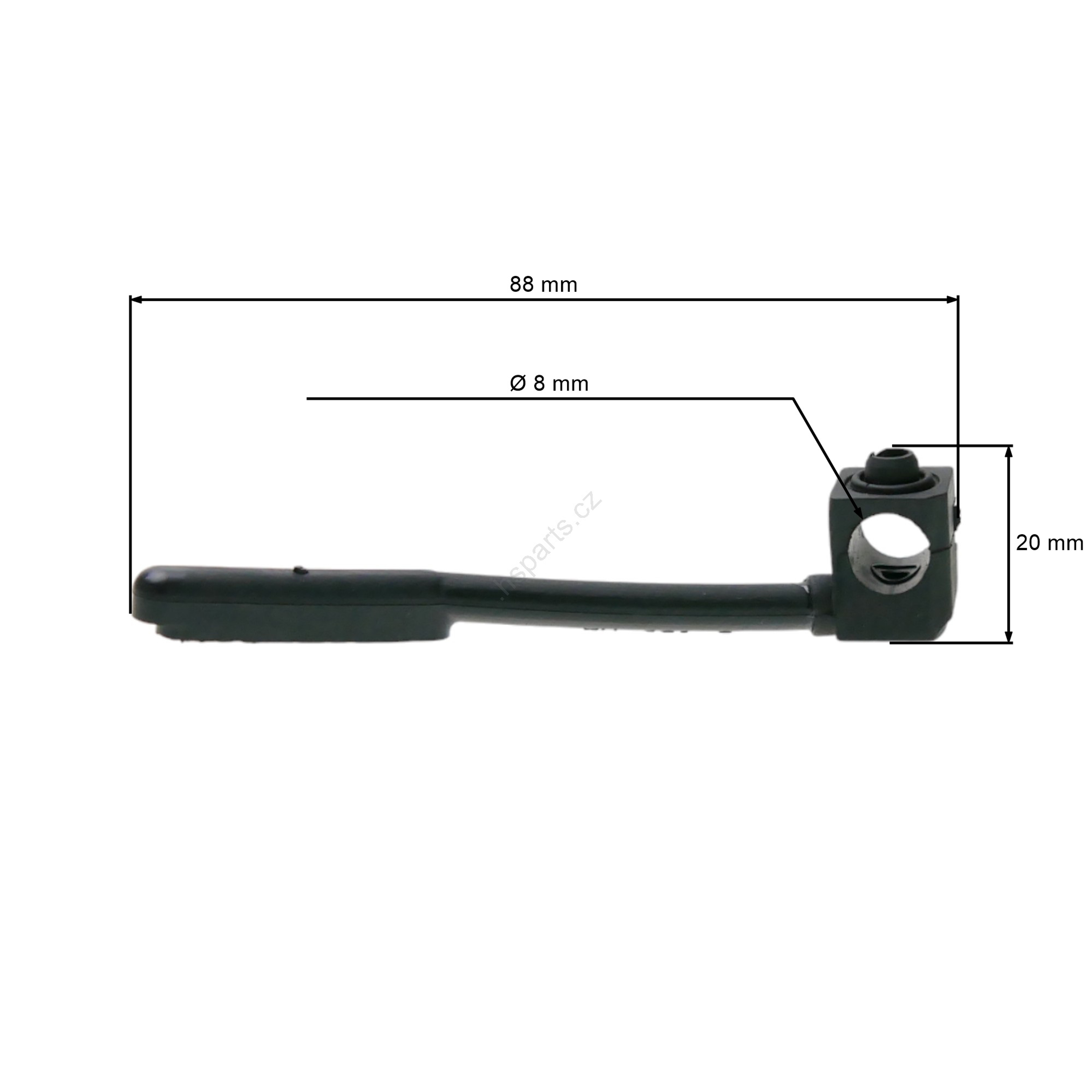 HS PARTS olejová hadička pro motorové pily Husqvarna 135 140 435 440 445 445e 450 445EII 450EII Jonsered CS2240 CS2245 (OEM 544084202)