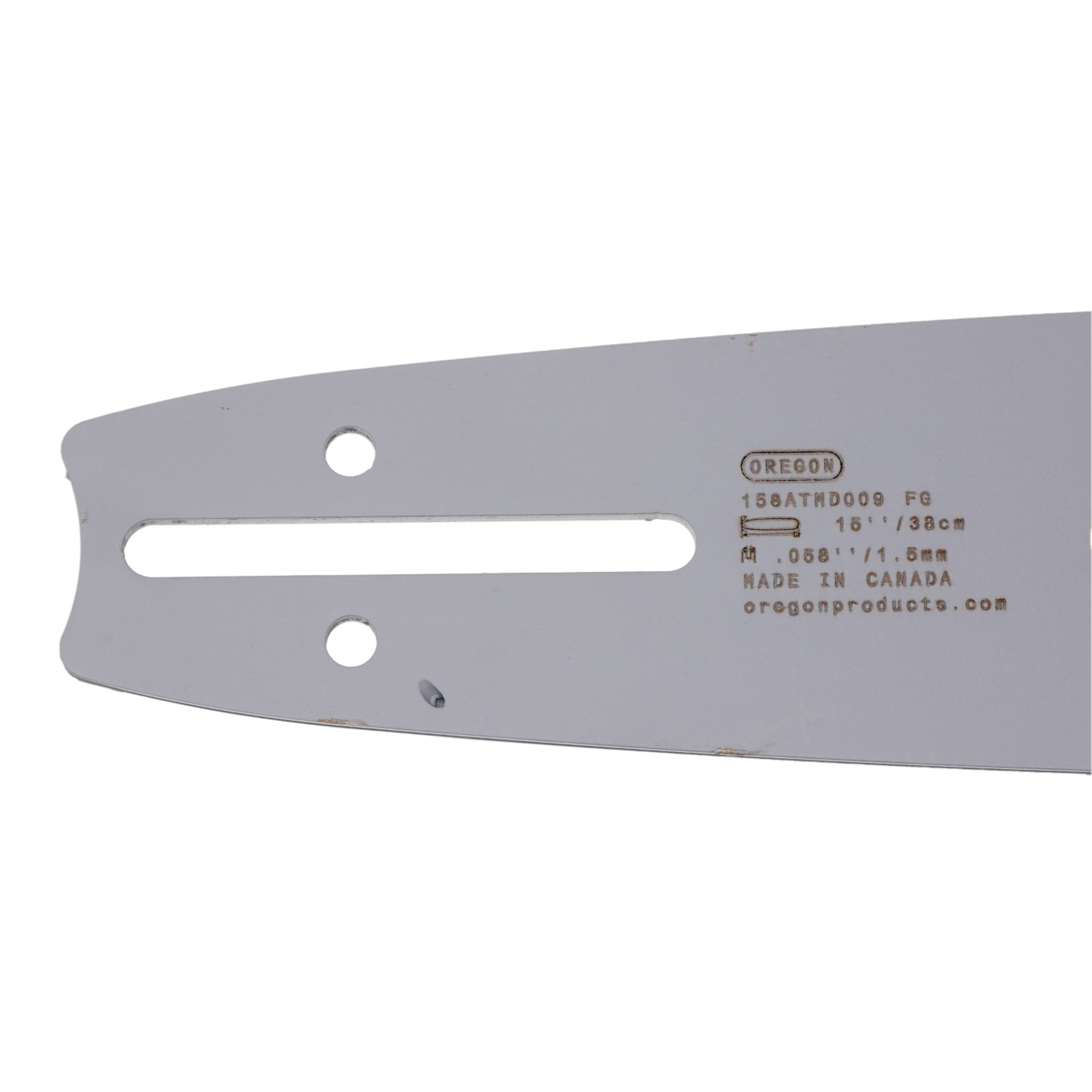 Oregon vodící lišta DuraCut 15" (38 cm) .325" 3/8" .404" .058" (1,5 mm) 158ATMD009 pro Husqvarna 266 268 272 365 372 285 298 380 385 394 395 562 570 575 2100 2101