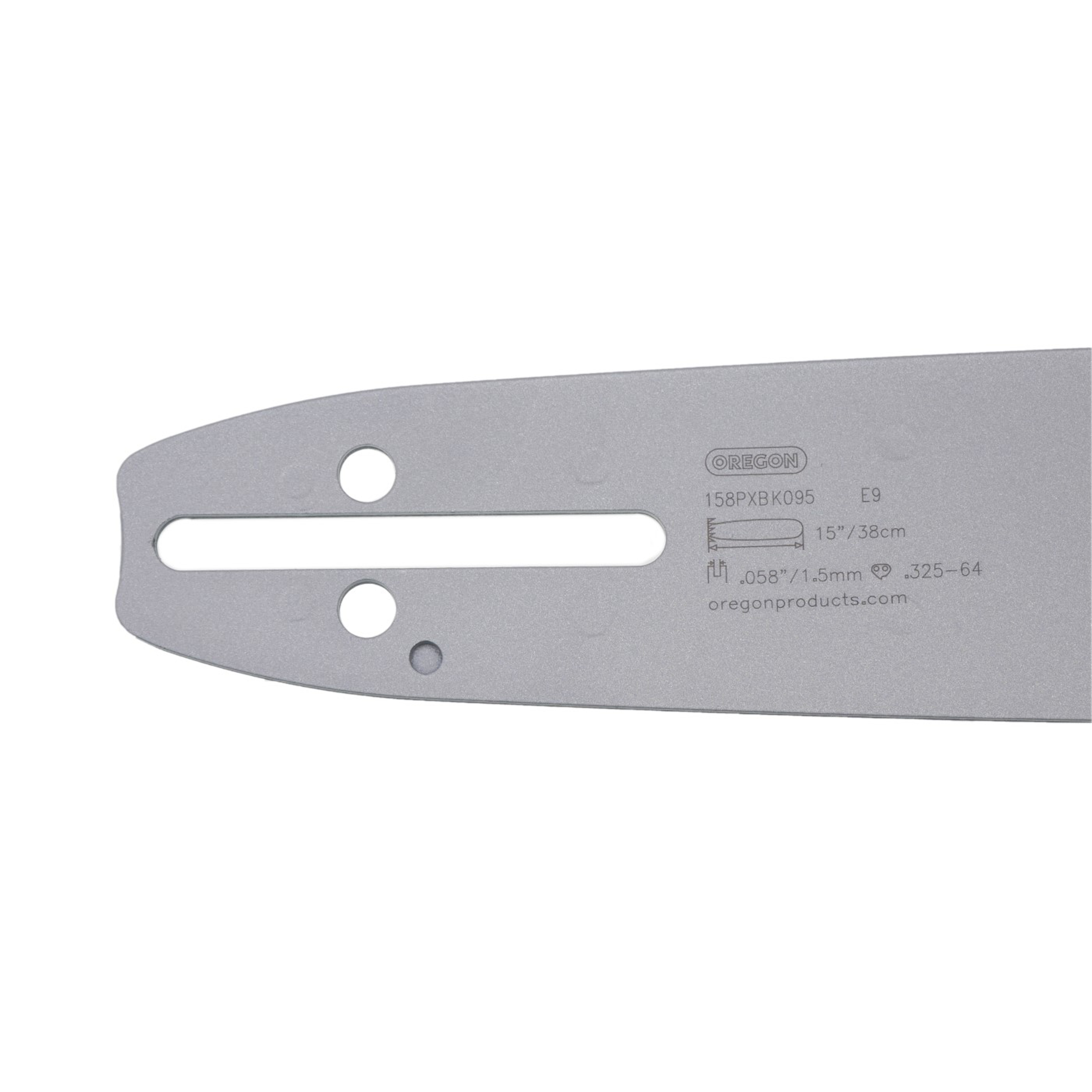Oregon vodící lišta AdvanceCut 15" (38 cm) .325" .058" (1,5 mm) pro Husqvarna 36 45 55 136 154 254 257 262 345 346 357 435 445 460 Jonsered 2054 2152 2155 CS2149W Dolmar 109 111 112 116 Oleomac 938 946 947 952 962 Solo 639 644 650 665