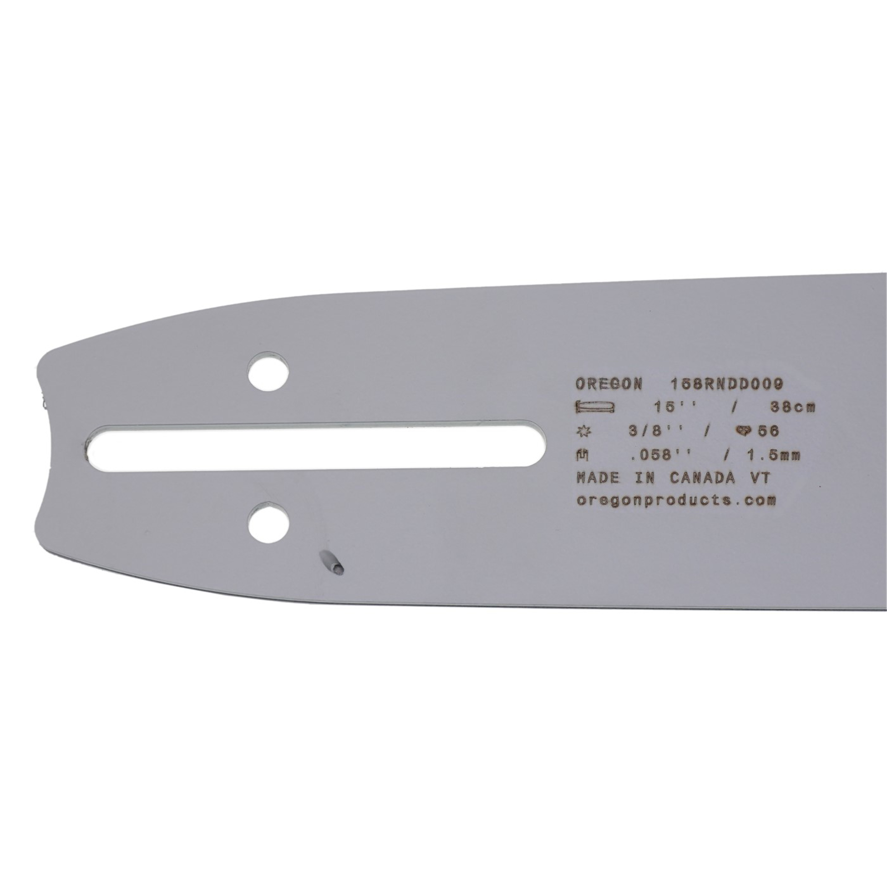 Oregon vodící lišta POWER MATCH 15" (38 cm) 3/8" .058" (1,5 mm) pro Husqvarna 61 66 266 268 272 365 372XP 281 298 380 385 585 Solo 665 670 681 Jonsered 2077 2171 Dolmar PS6400 Shindaiwa 285 577 Makita DCS6400 DCS7301