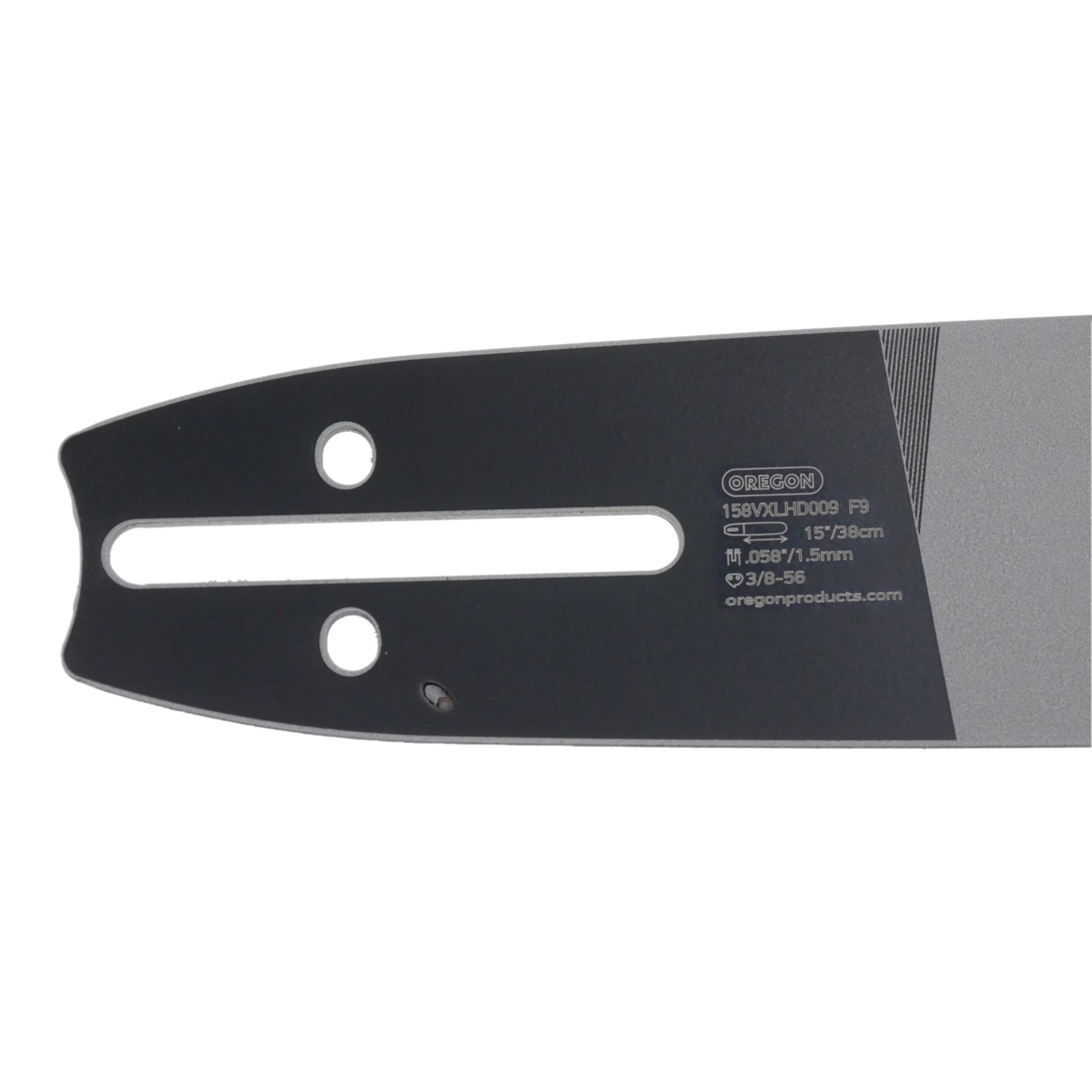 Oregon vodící lišta VERSACUT 15" (38 cm) 3/8" .058" (1,5 mm) pro Husqvarna 61 66 266 268 272 365 372XP 281 298 380 385 585 Solo 665 670 681 Jonsered 2077 2171 Dolmar PS6400 Shindaiwa 285 577 Makita DCS6400 DCS7301