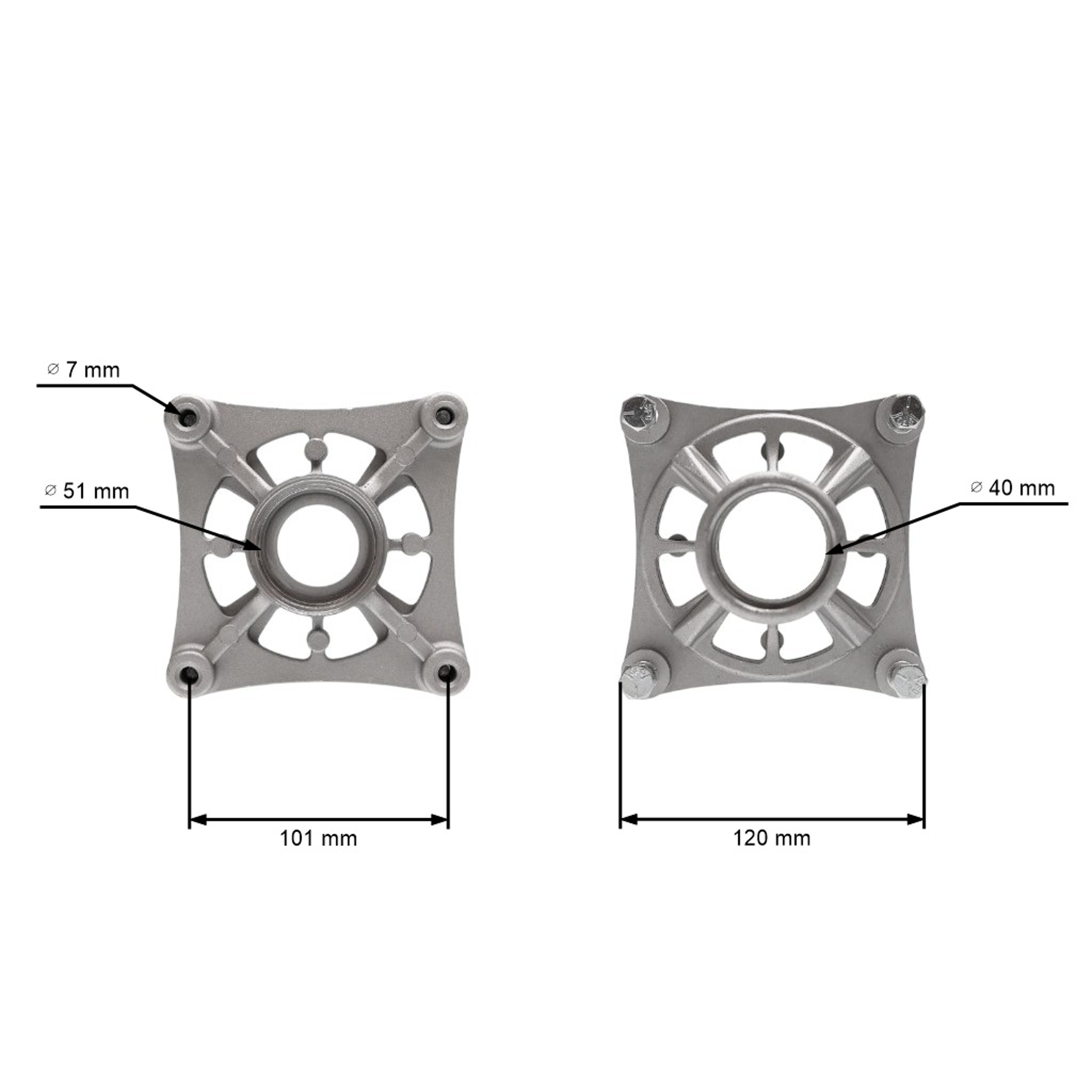 Pouzdro hřídele mandrely pro zahradní traktory Husqvarna Jonsered Partner McCulloch Craftsman Poulan (OEM 532187281)