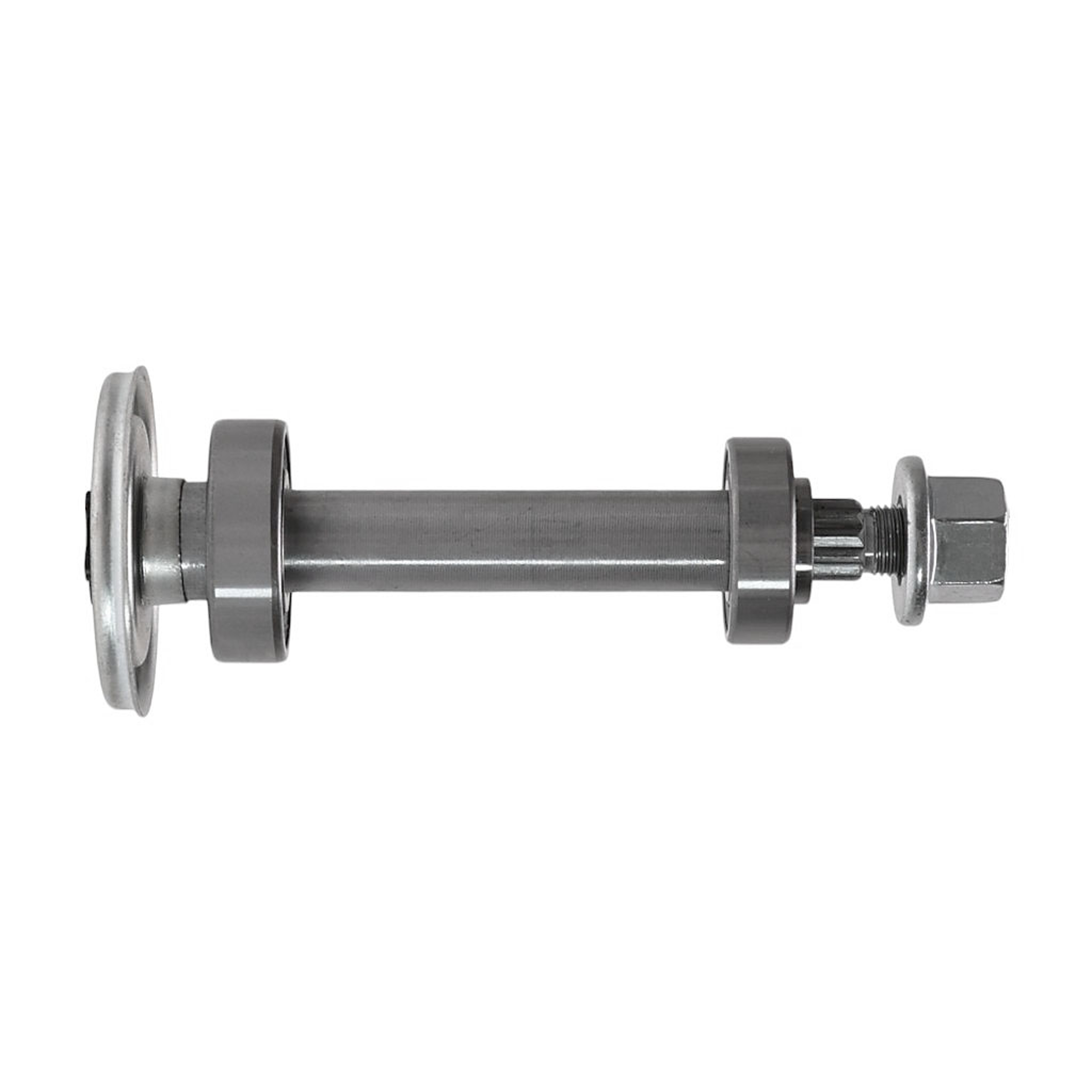 Kompletní hřídel mandrely 175 mm pro zahradní traktory Husqvarna McCulloch Jonsered (OEM 580854701 587126105 580856001)