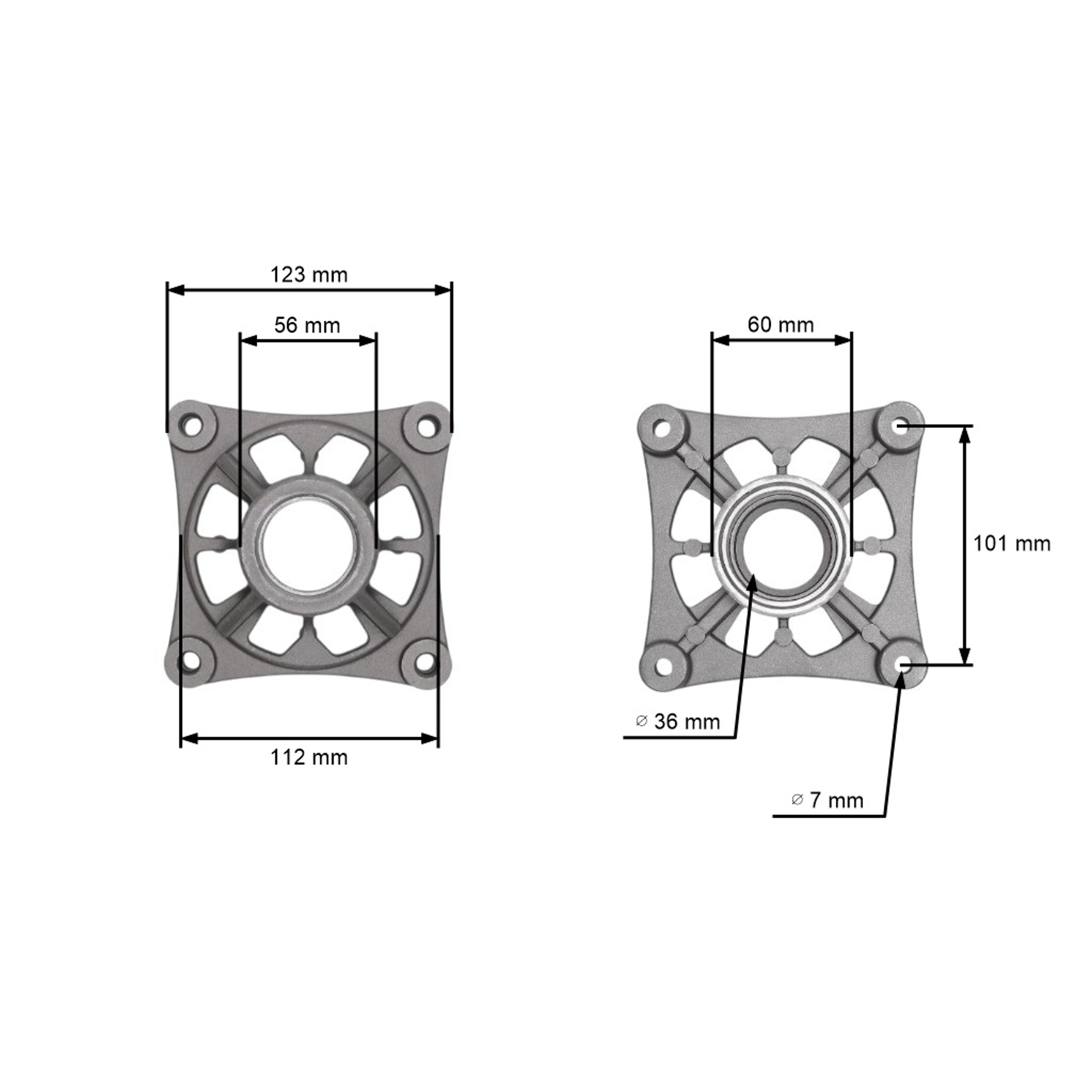 Pouzdro hřídele mandrely pro zahradní traktory Husqvarna Jonsered McCulloch (OEM 581650801 581650501)