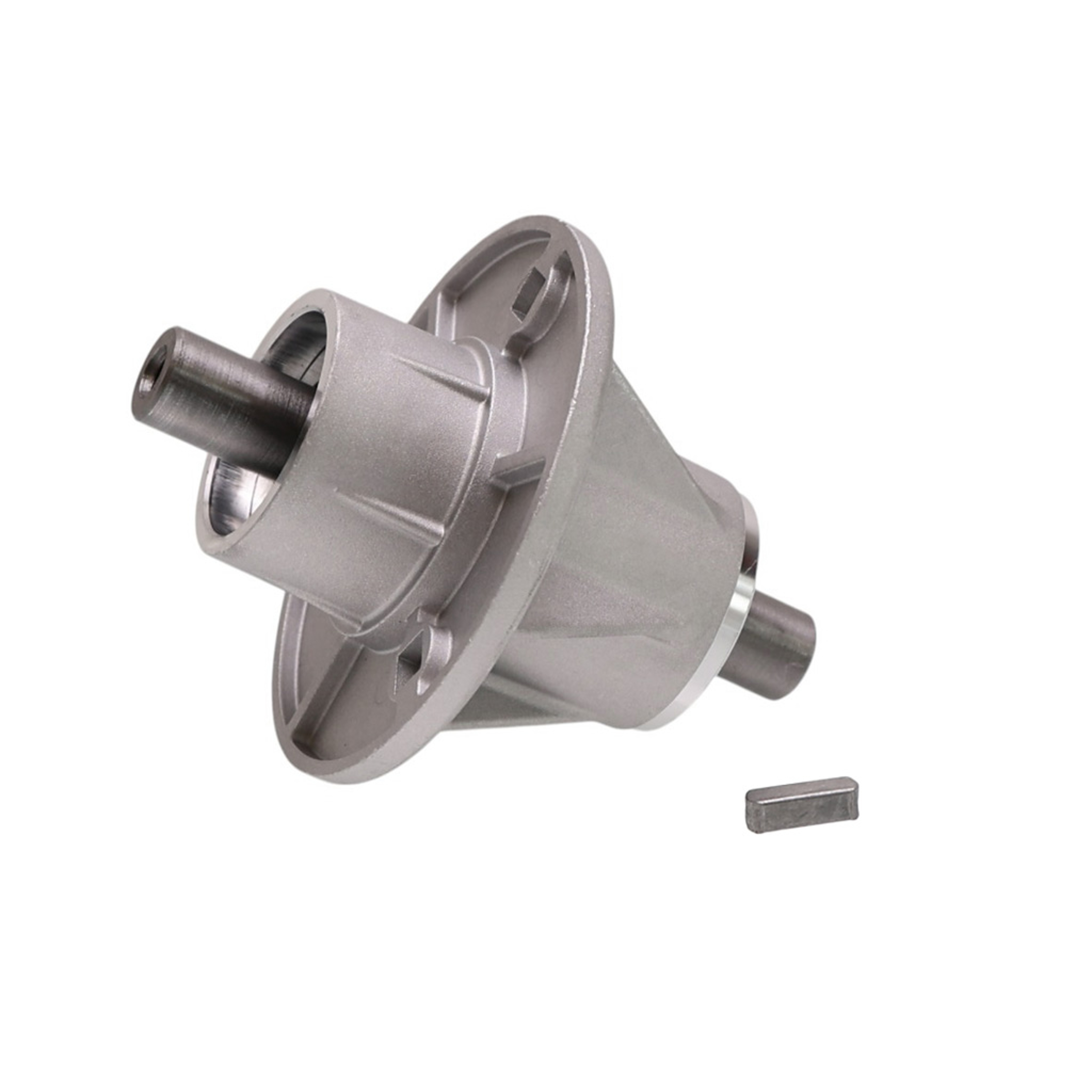Mandrela žacího nože pro zahradní traktory Alpina Castel Garden Stiga Mountfield (OEM 382207204/1 382207204/0 382207206/0)