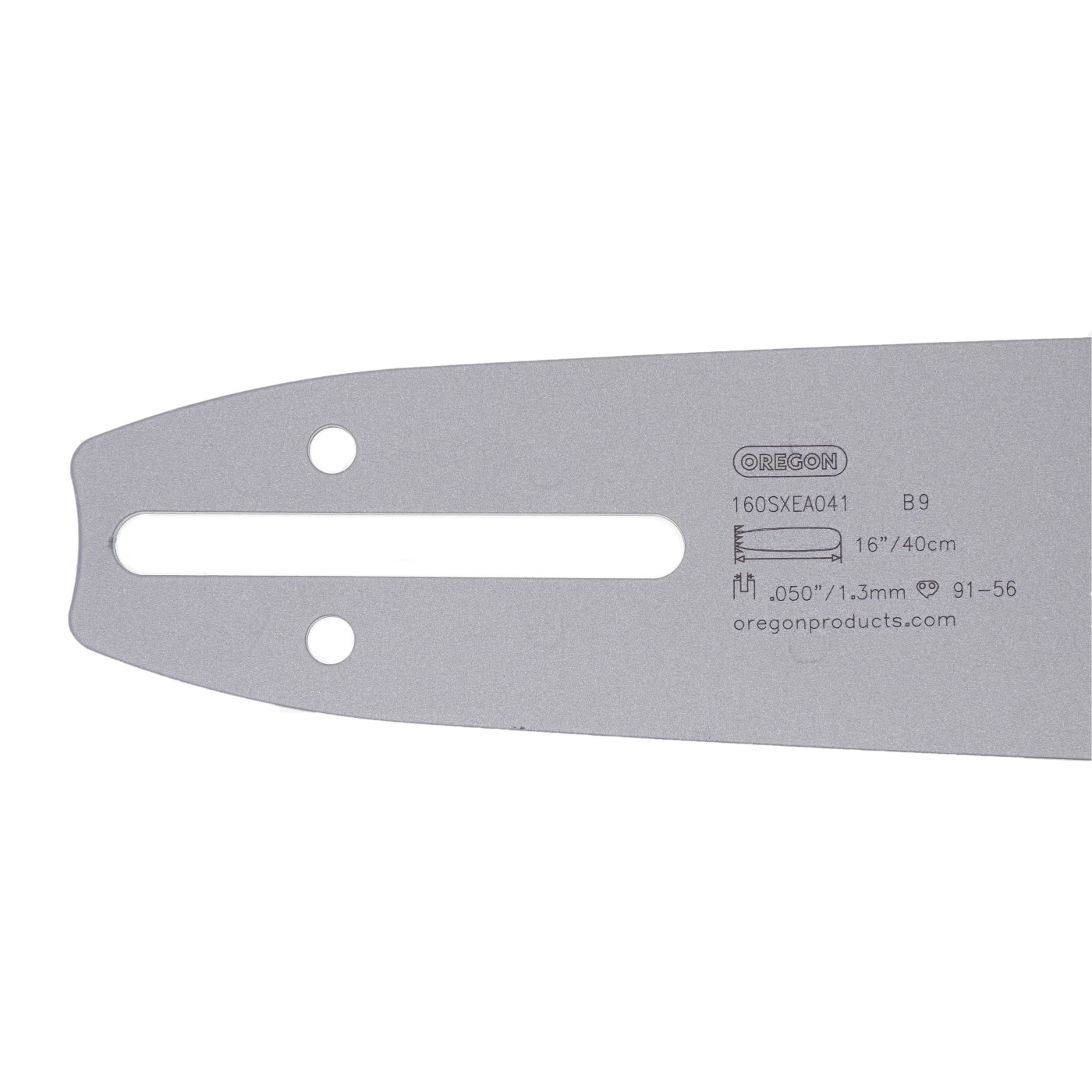 Oregon vodící lišta AdvanceCut 16" (40 cm) 3/8" .050" (1,3 mm) pro Partner 350 351 370 P420 Husqvarna T425 E16 E316 E321 Dolmar PS330 PS33 PS34 ES152 Homelite 3300 CS40 Solo 613 Oleomac GS35 GS350 931 932