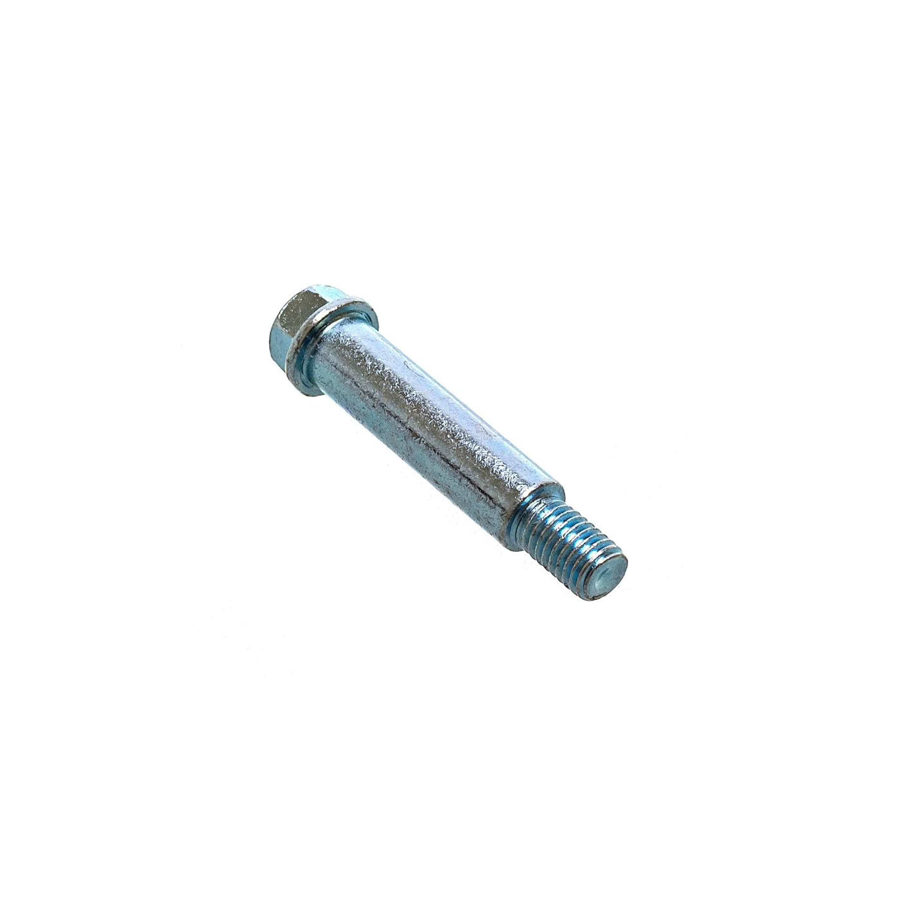 Univerzální šroub kola pro motorové a elektrické sekačky celková délka 56 mm x průměr závitu 9,40 mm x průměr osy 12,60 mm