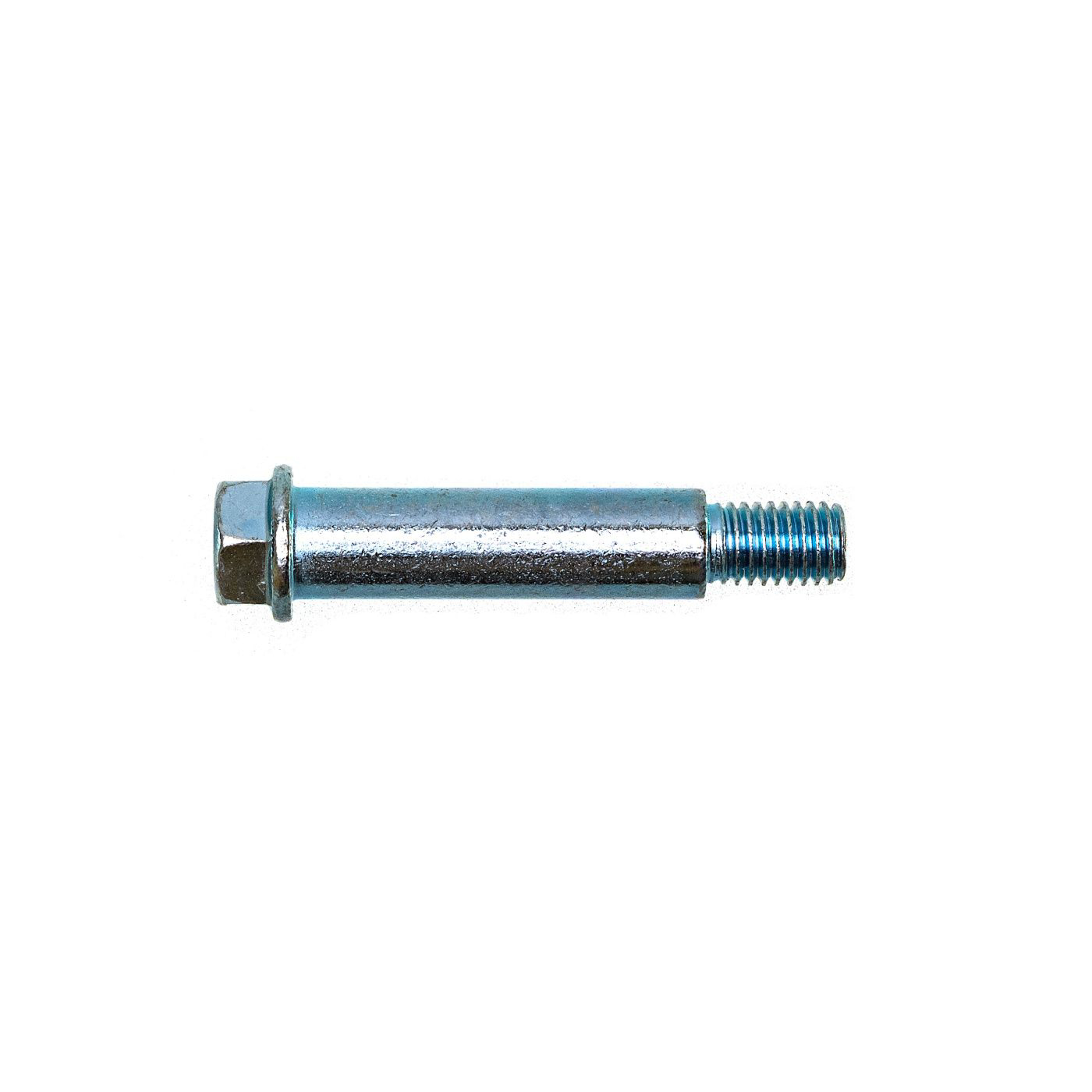 Univerzální šroub kola pro motorové a elektrické sekačky celková délka 56 mm x průměr závitu 9,40 mm x průměr osy 12,60 mm