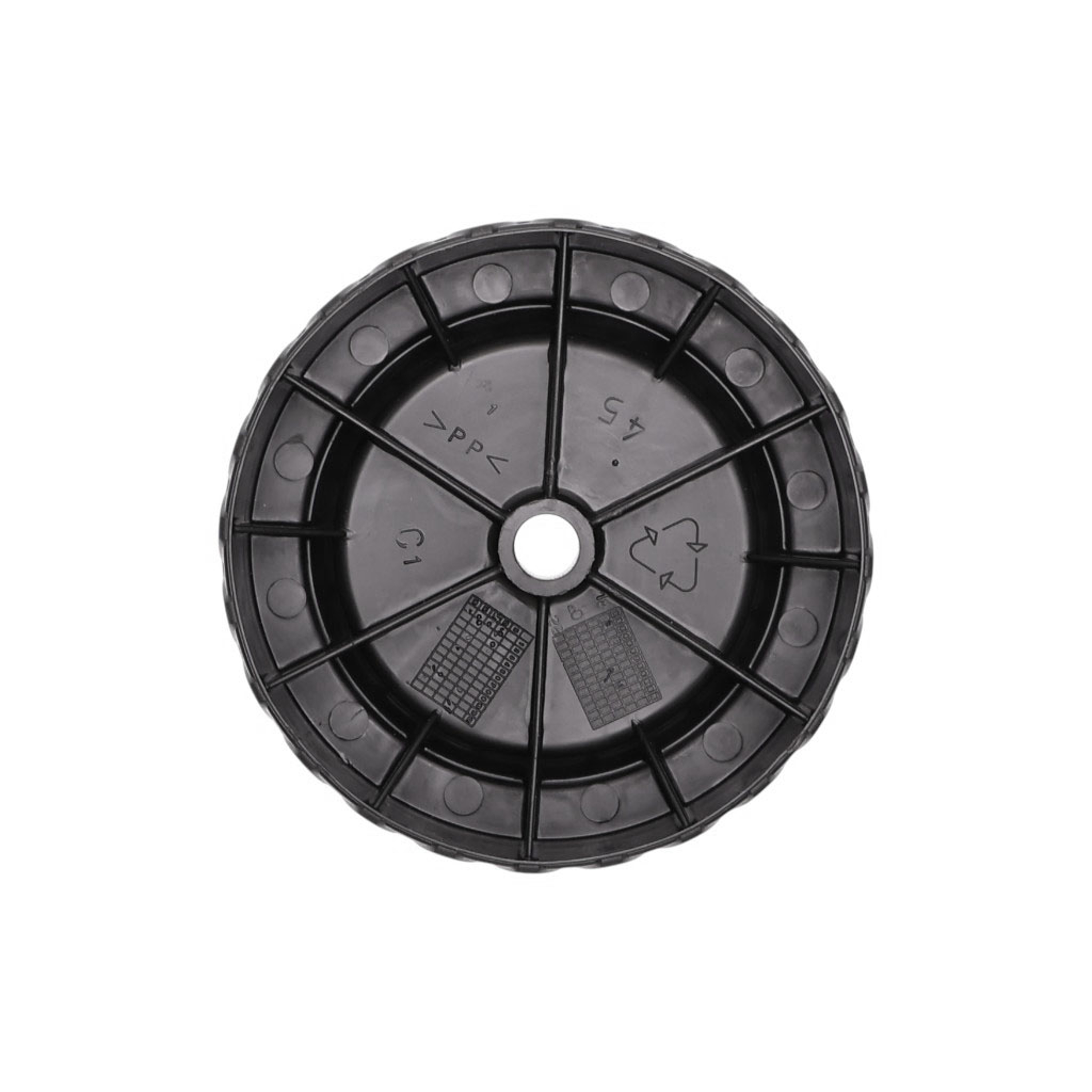 Plastové kolo pro elektrické sekačky Castel Garden K350 P350 (OEM 22686081/0)