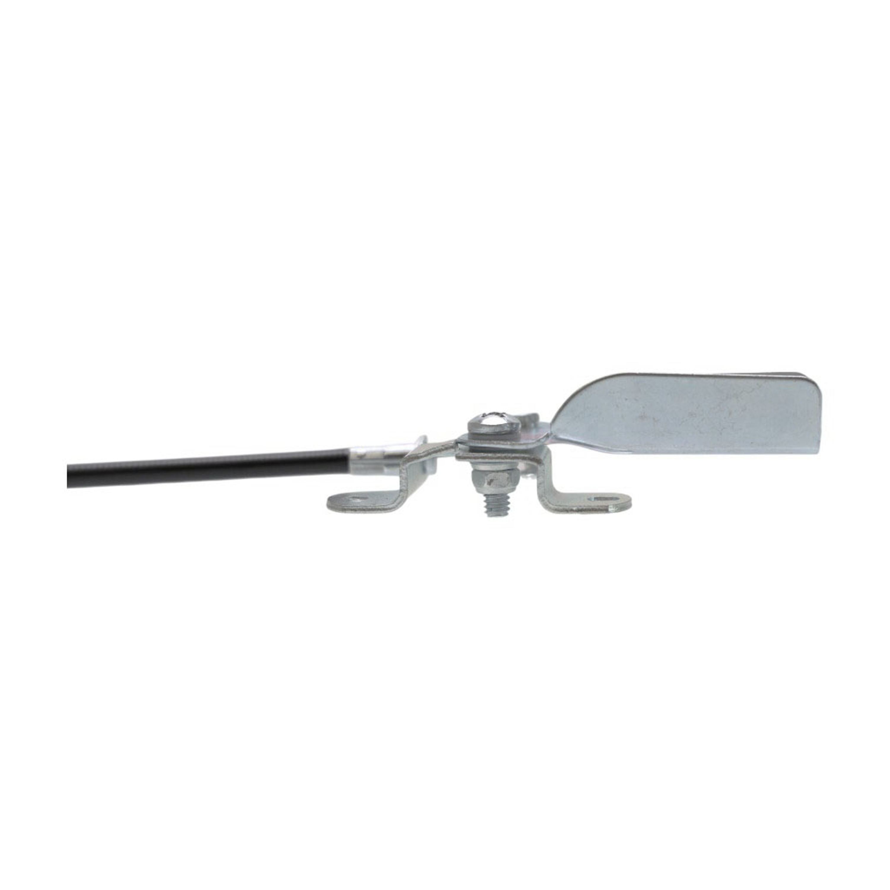 Kompletní univerzální plynové lanko s ocelovým ovladačem pro motorové sekačky rozměr 1510 mm x 1350 mm