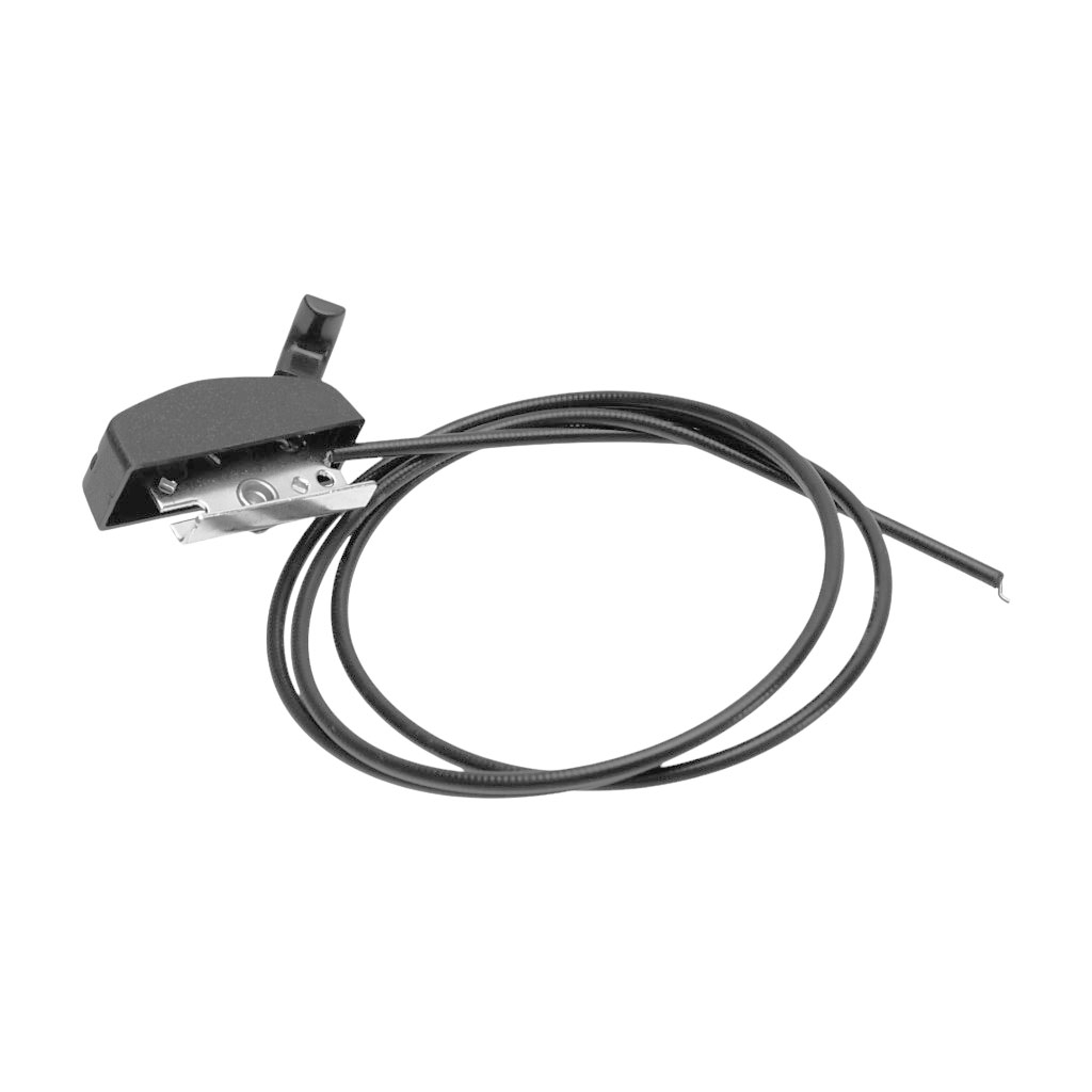 Kompletní univerzální plynové lanko s ocelovým ovladačem pro motorové sekačky rozměr 1800 mm x 1750 mm