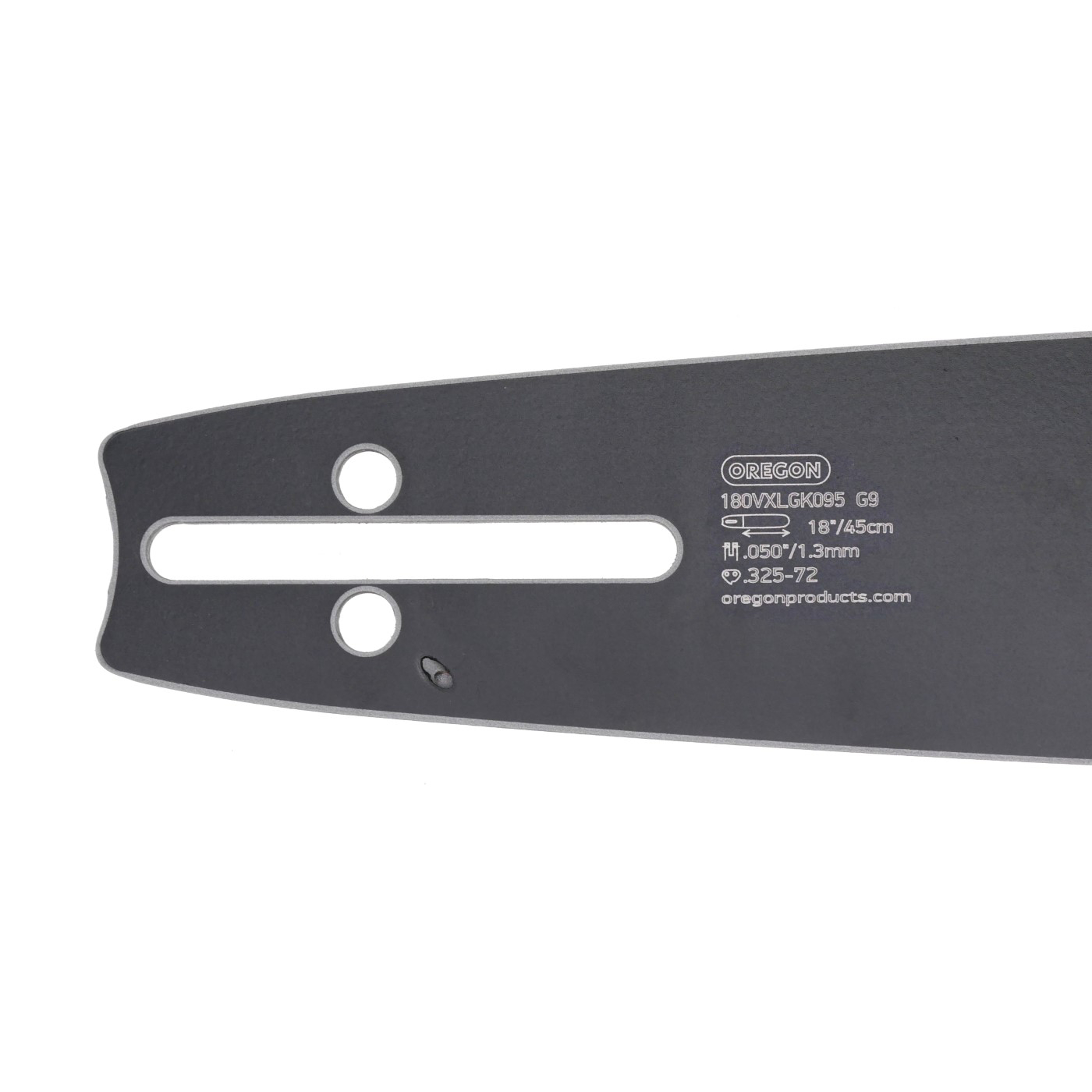 Oregon vodící lišta VERSACUT 18" (45 cm) .325" .050" (1,3 mm) pro Husqvarna 36 45 55 136 154 254 257 262 345 346 357 435 445 460 Jonsered 2054 2152 2155 CS2149W Dolmar 109 111 112 116 Oleomac 938 946 947 952 962 Solo 639 644 650 665