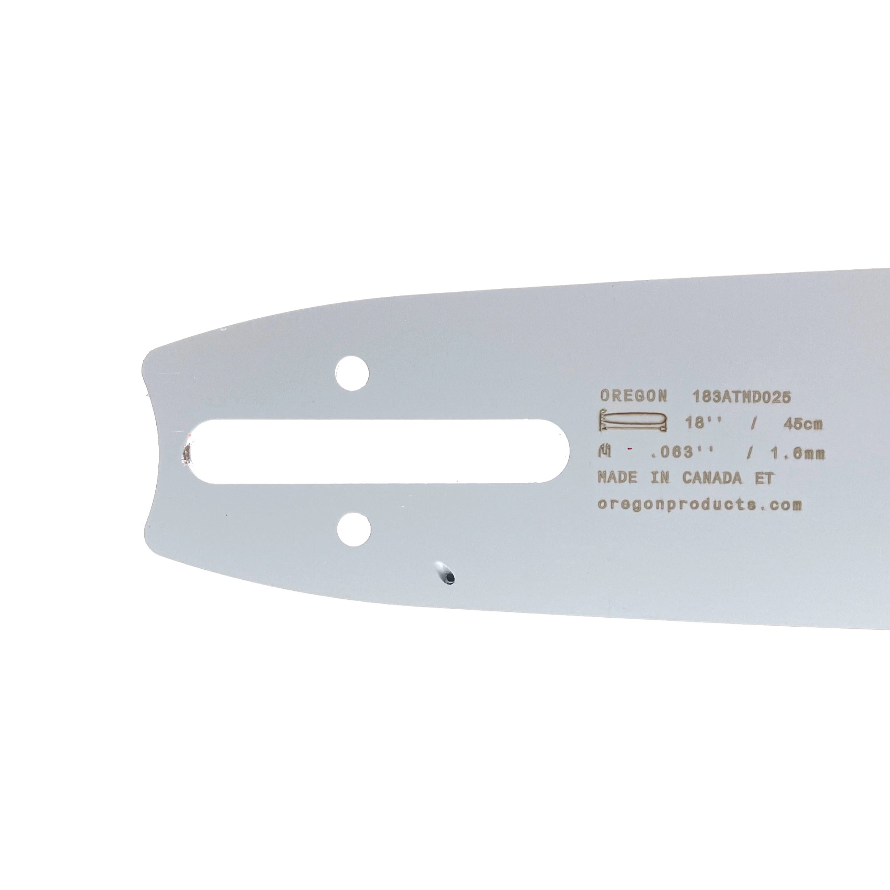 Oregon vodící lišta ARMOR TIP 18" (45 cm) 3/8".404".325".063" (1,6 mm) pro Stihl 036 044 046 066 MS340 MS360 MS361 MS440 MS460 MS362 MS441 MS461 MS660 MS462