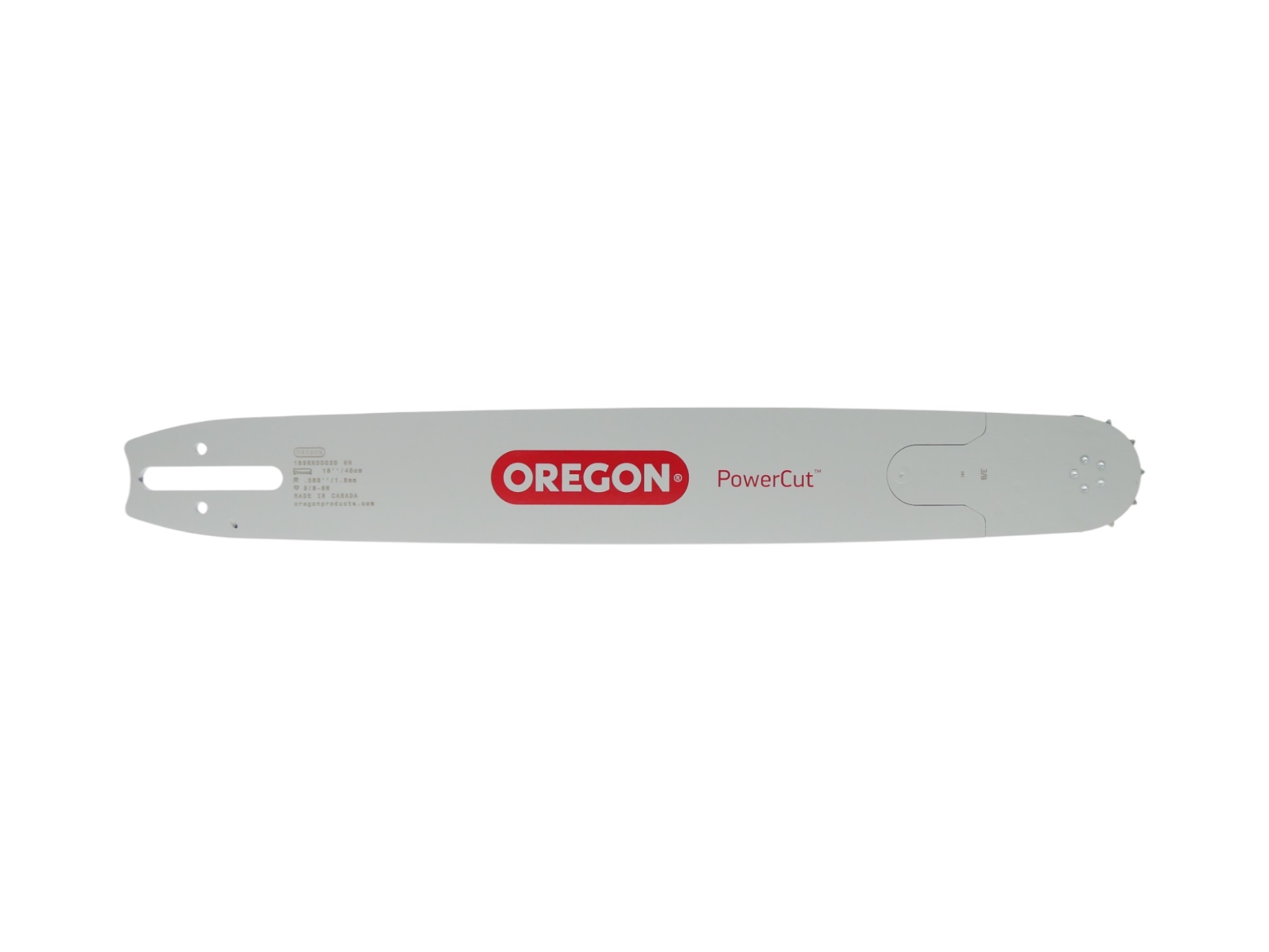 Oregon vodící lišta POWER MATCH 18" (45 cm) 3/8" .063" (1,6 mm) pro Stihl 029 031 032 034 041 042 036 044 048 056 066 MS290 MS310 MS360 MS361 MS362 MS391 MS440 MS441 MS462 MS460 MS640 MS650 MS660 MS500i