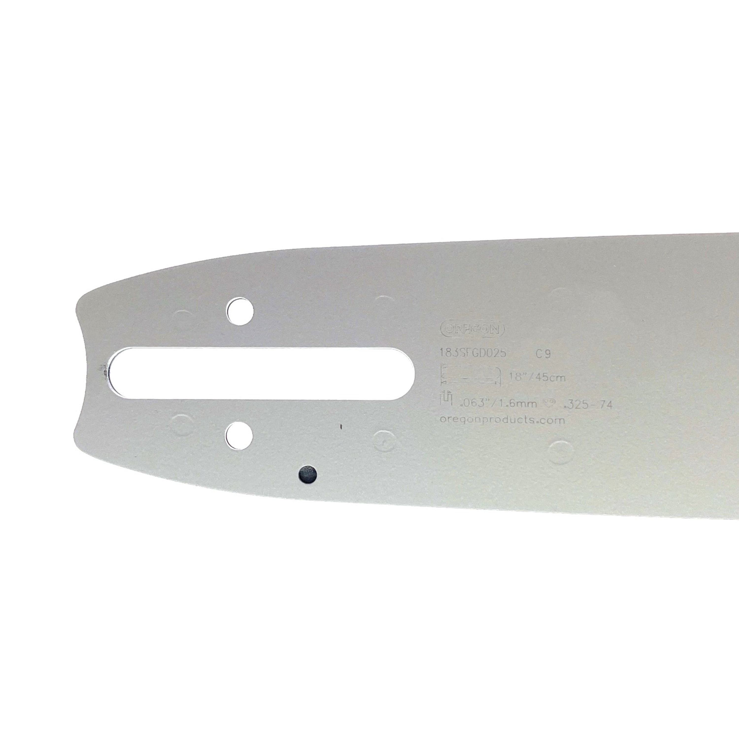 Oregon vodící lišta AdvanceCut 18" (45 cm) .325" .063" (1,6 mm) pro Stihl 024 026 029 031 034 036 MS240 MS260 MS261 MS270 MS280 MS290 MS310 MS390