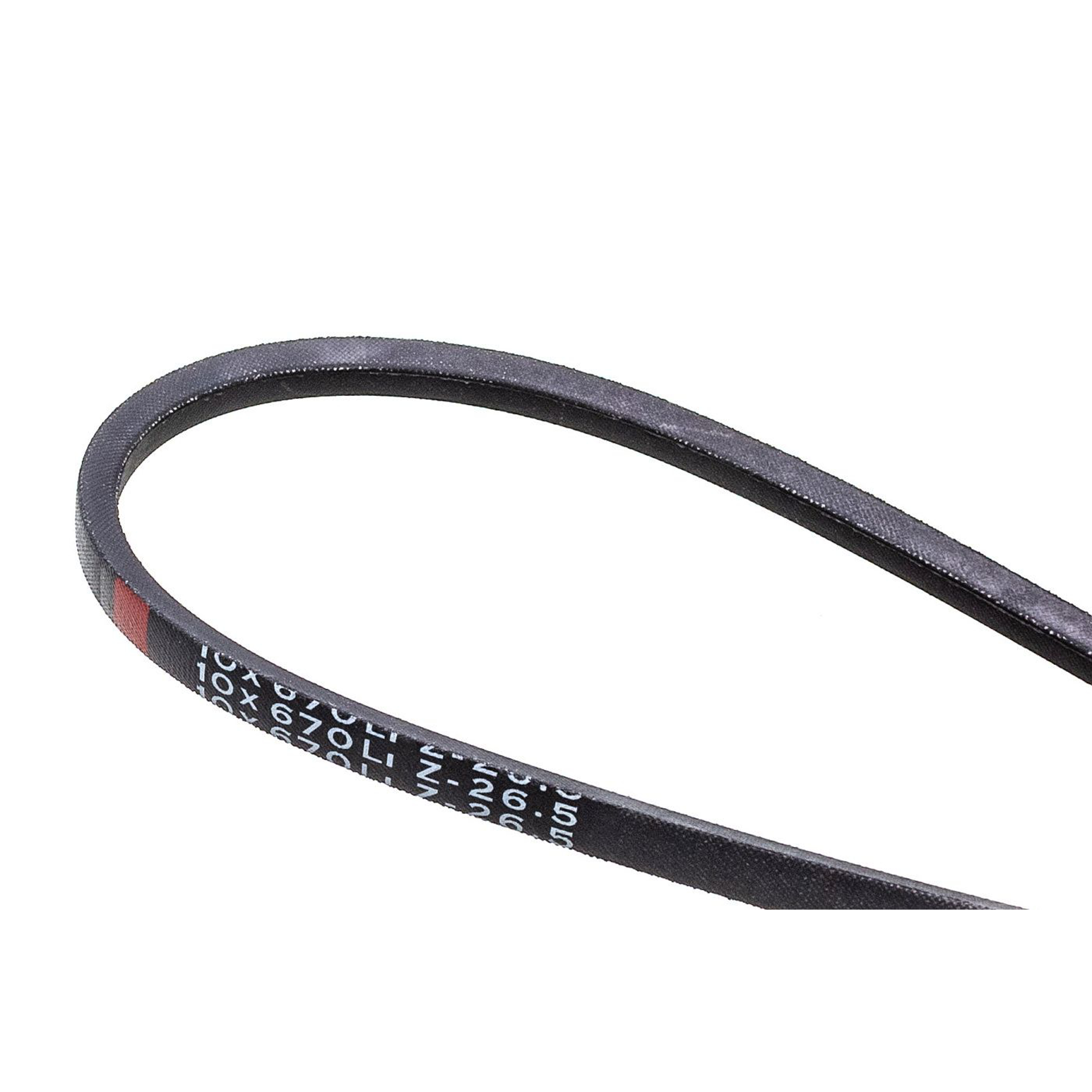 Klínový řemen 670 mm x 708 mm x 10 mm pro motorové sekačky vertikutátory a další zahradní techniku
