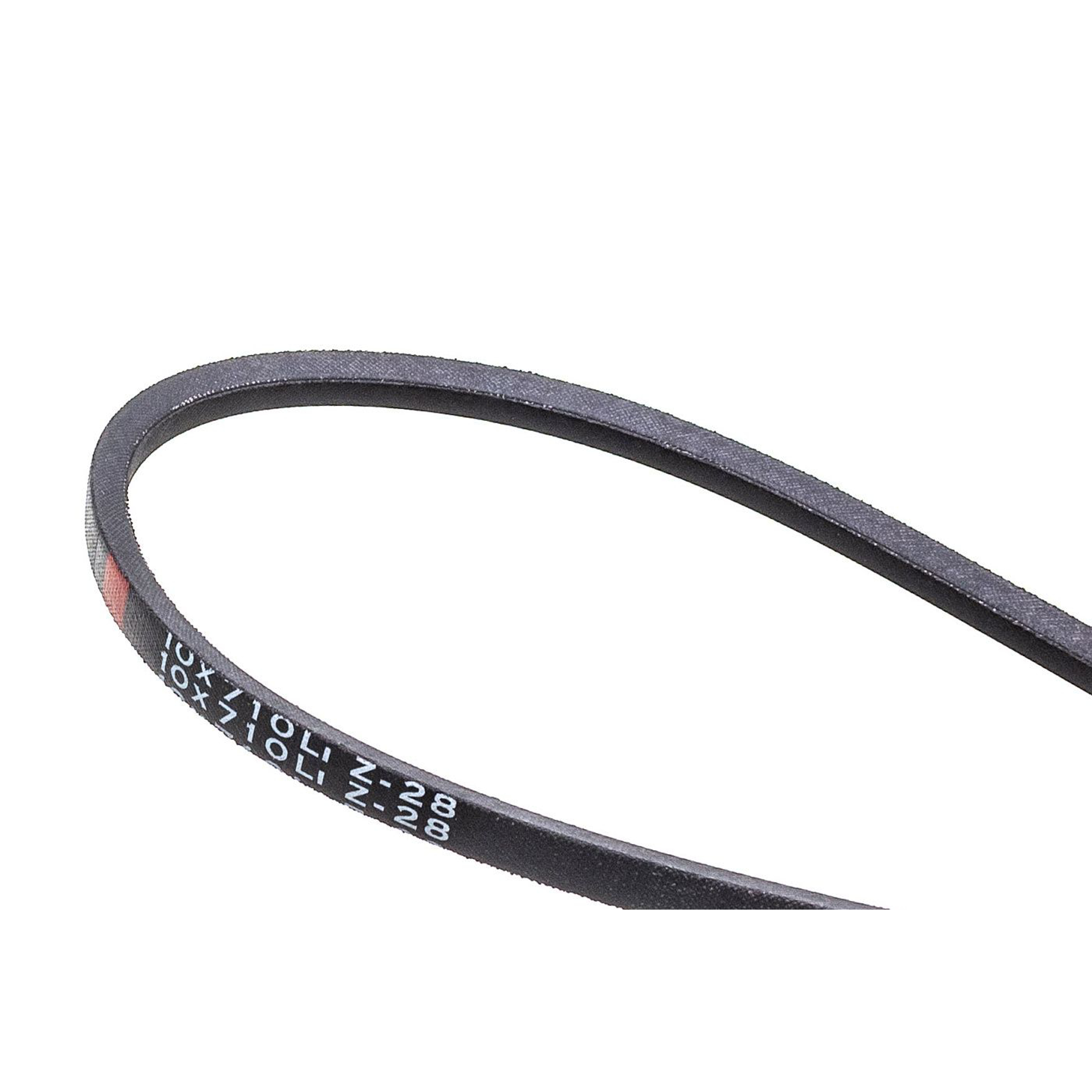 Klínový řemen 710 mm x 748 mm x 10 mm pro motorové sekačky Stiga Castel Garden Alpina Ibea Honda Kynast (OEM 25100127301 23161-VEO-M11 1136-1614-01)