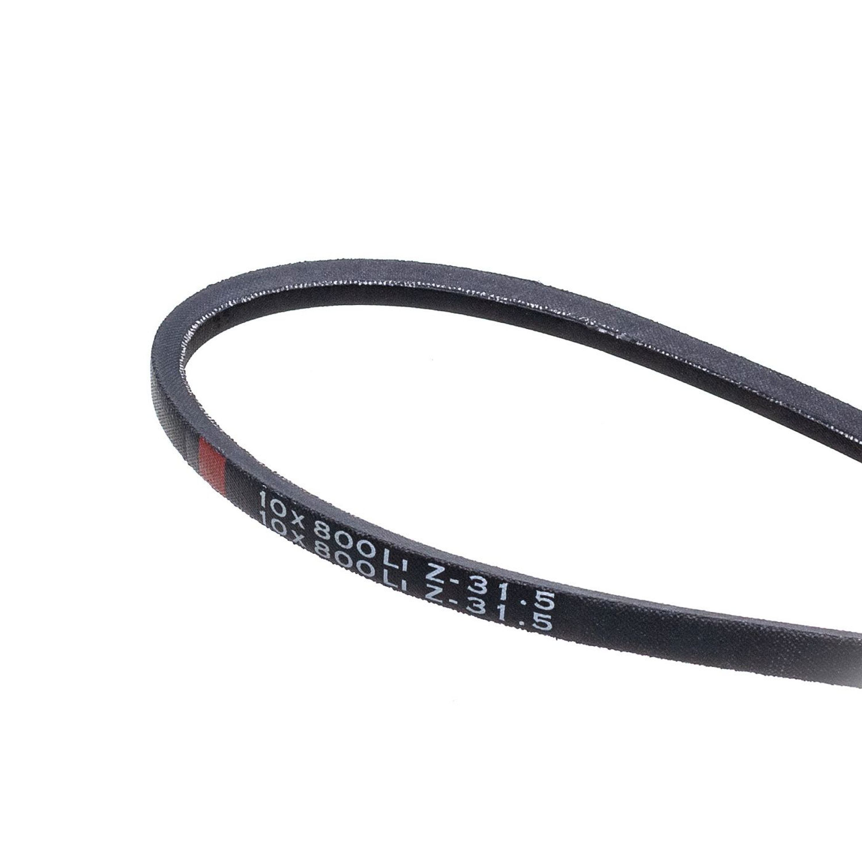 Klínový řemen 800 mm x 838 mm x 10 mm pro Čínské motorové sekačky a sekačky z hobbymarketů NAC WR6503 WR6511 DAYE DYM 1578 DYM (OEM 25100124901)