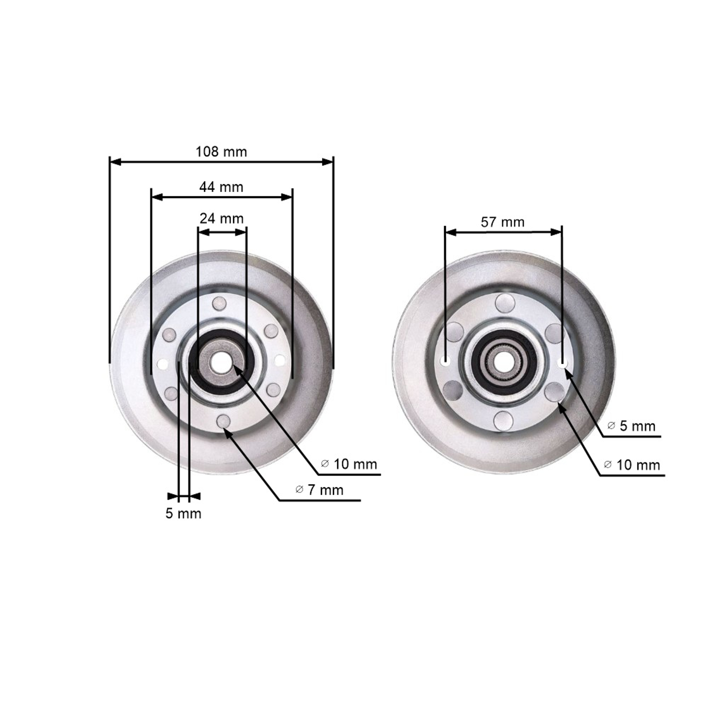 Napínací kladka klínového řemene pro zahradní traktory Husqvarna Partner Jonsered McCulloch Poulan Craftsman AYP (OEM 532146763 593787801 532173902 146763)